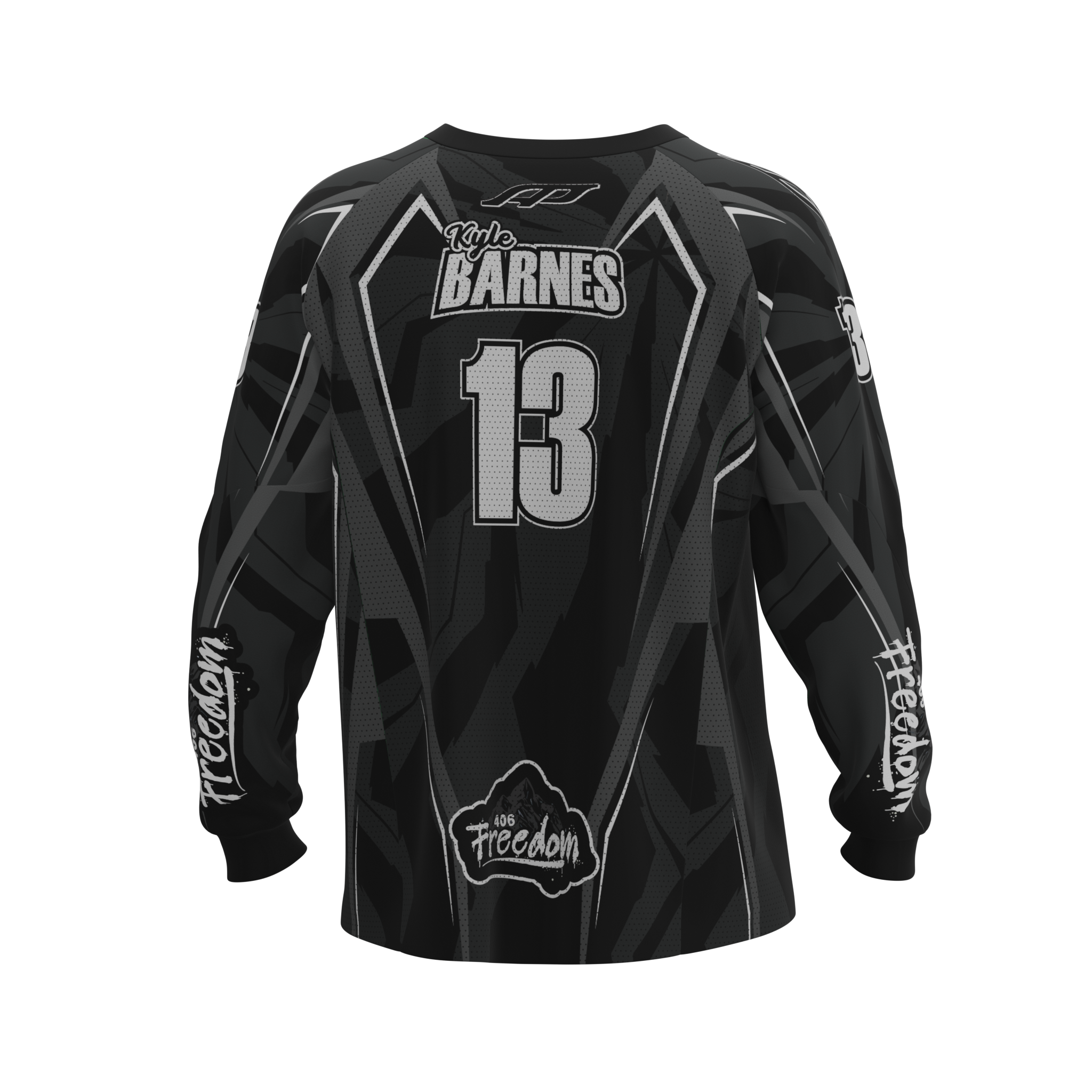 406 Freedom - Jersey - Black Grey
