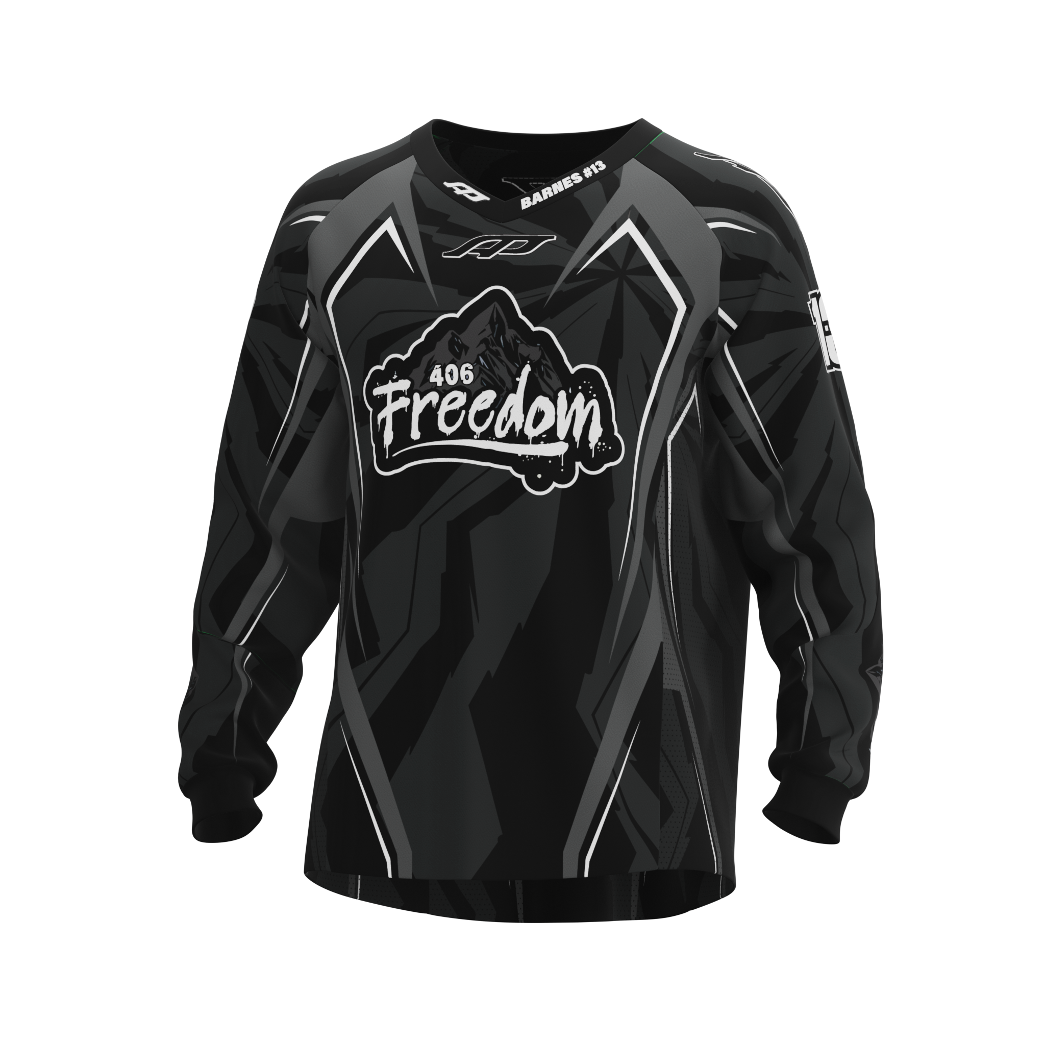 406 Freedom - Jersey - Black Grey