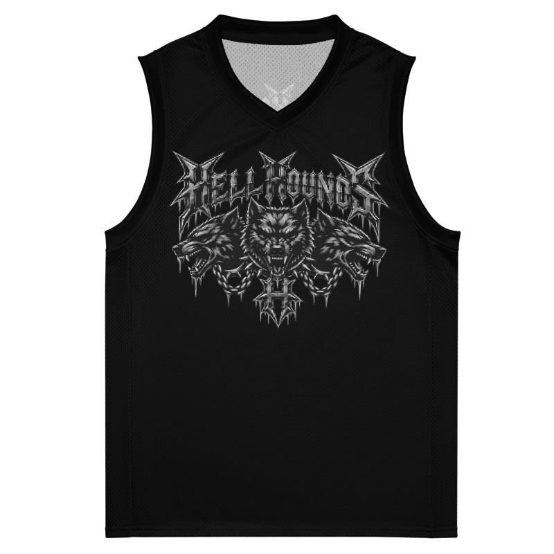 Hellhounds - Grayscale - Dry Fit Tank Top