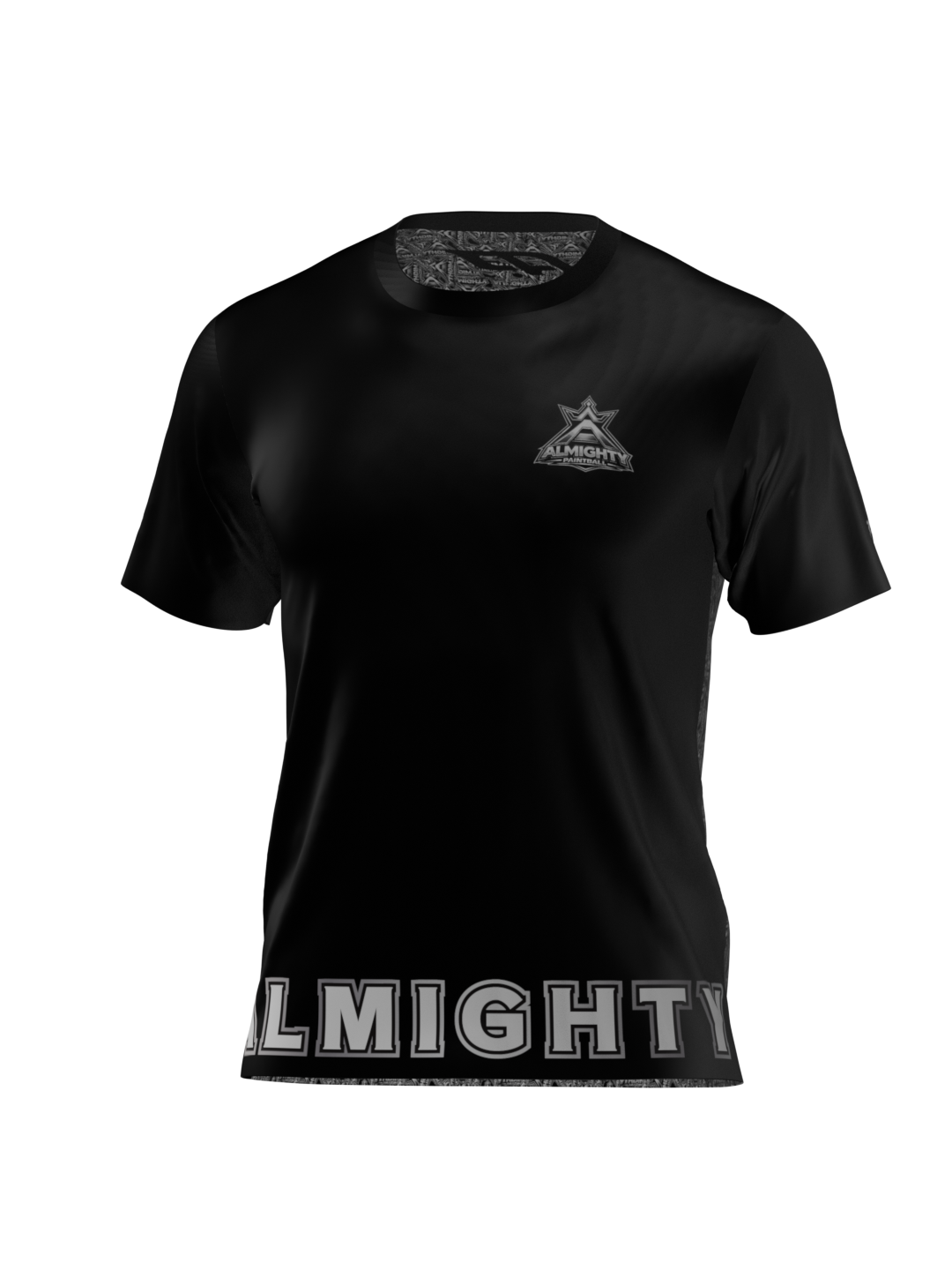 Almighty Media - Tall Tee - Silver