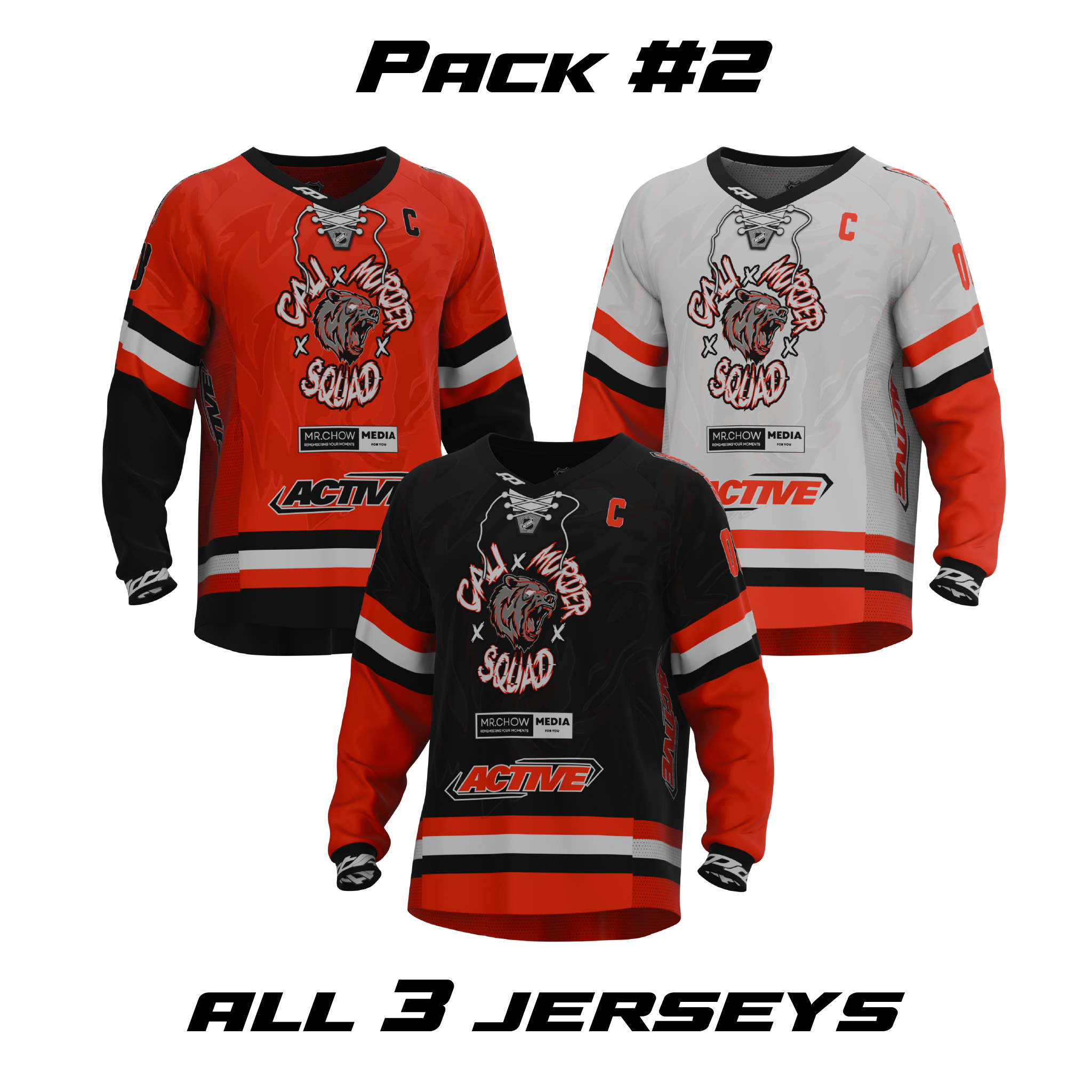 Cali Murder Squad - Jersey - Bundle #2 (All 3 Styles)