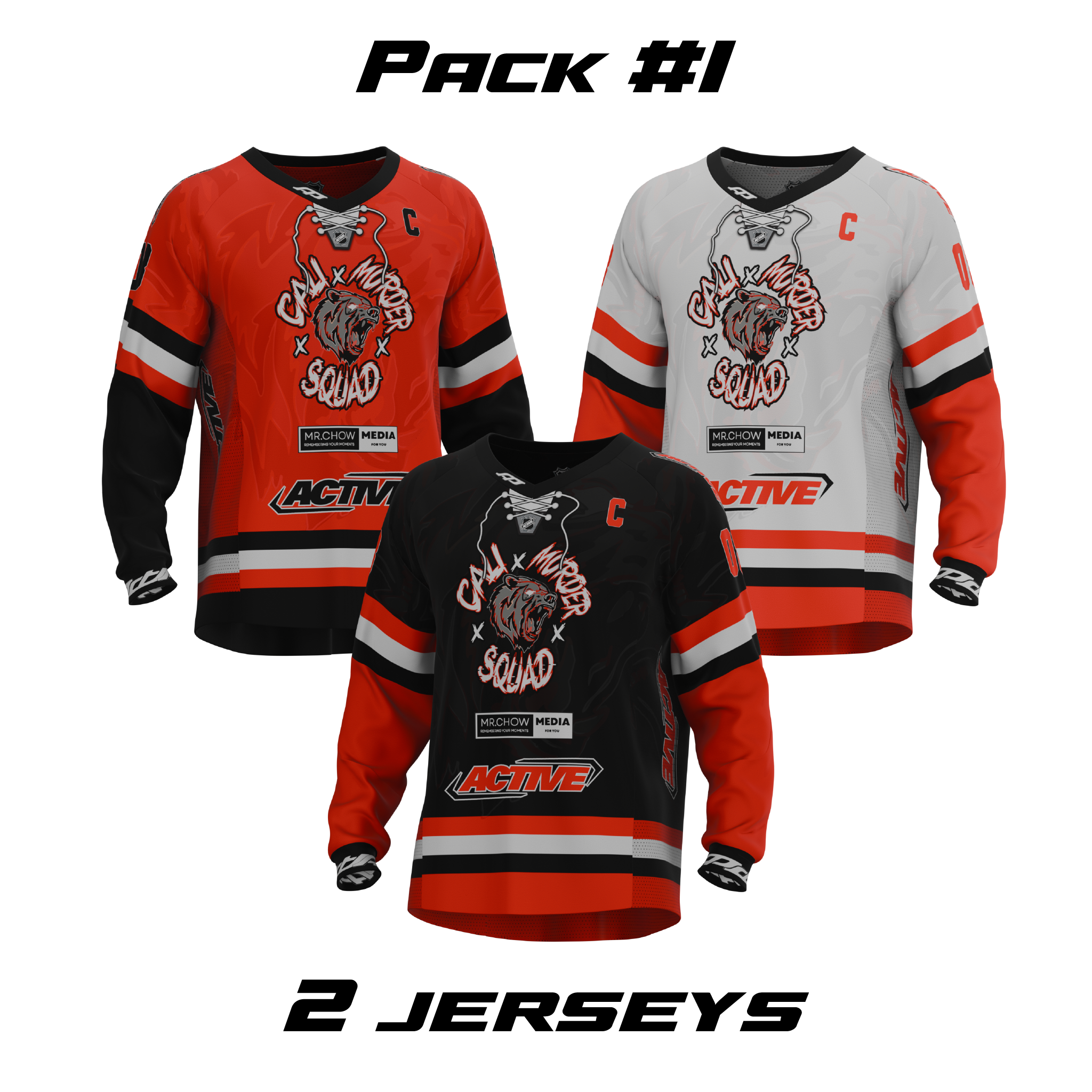 Cali Murder Squad - Jersey - Bundle #1 (2 Styles)