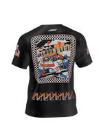 Mickey O Media - Dry Fit T-Shirt (Retro Pole Position) - (Black)