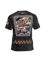 Mickey O Media - Dry Fit T-Shirt (Retro Pole Position) - (Grey Tiger)
