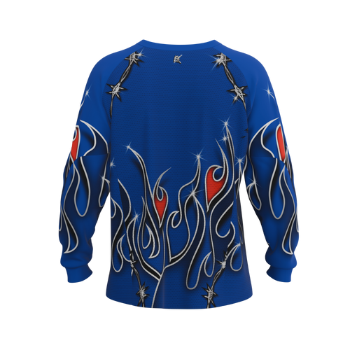 BALLSTAR - Jersey - Blue Flames