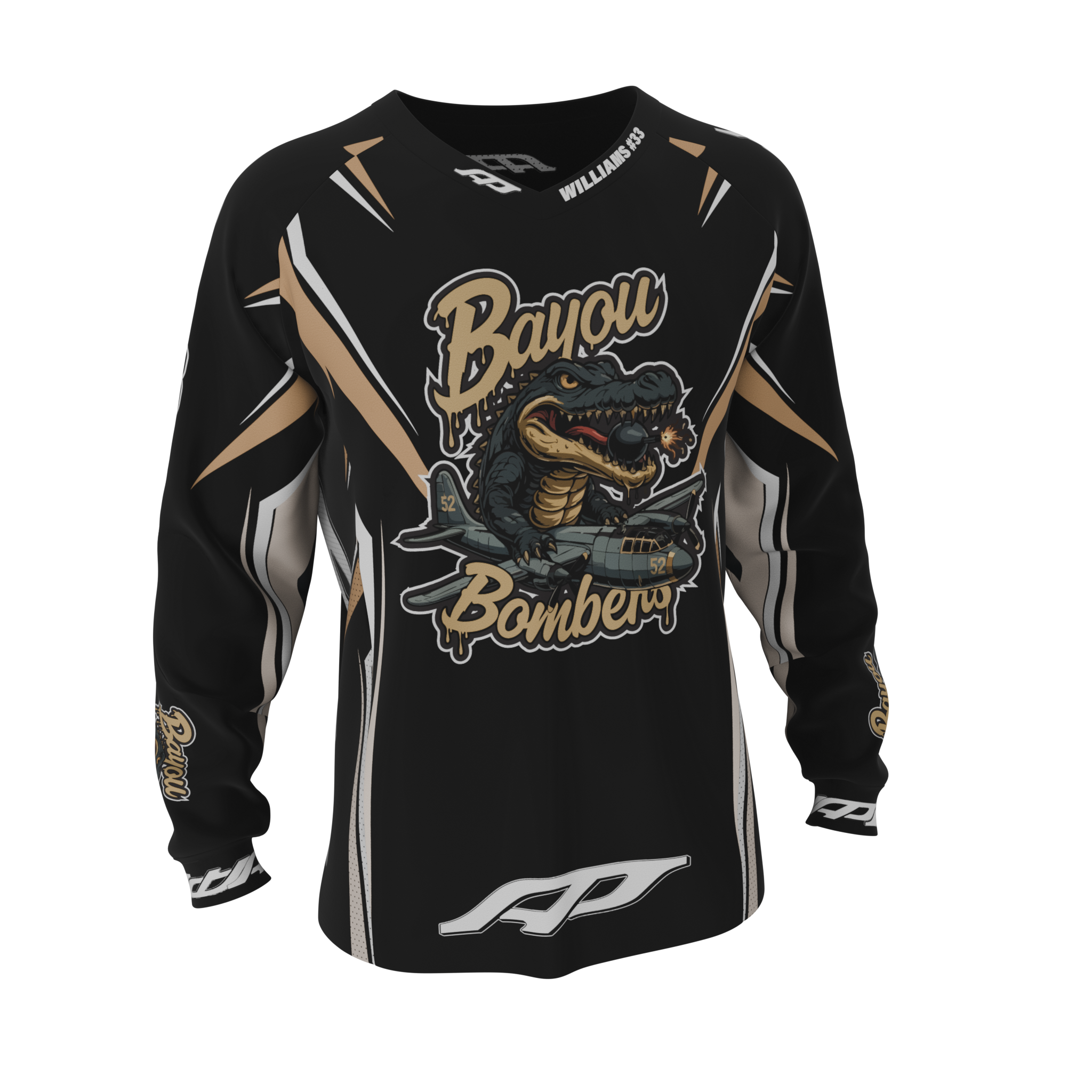 Bayou Bombers - Home Team Jersey