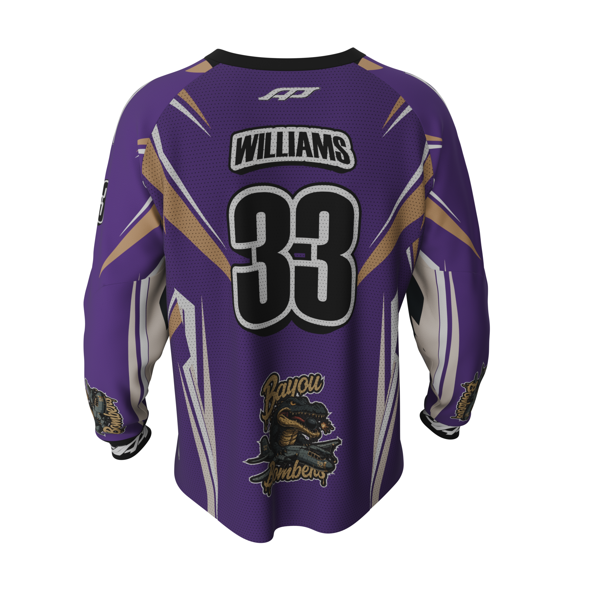 Bayou Bombers - Away Team Jersey