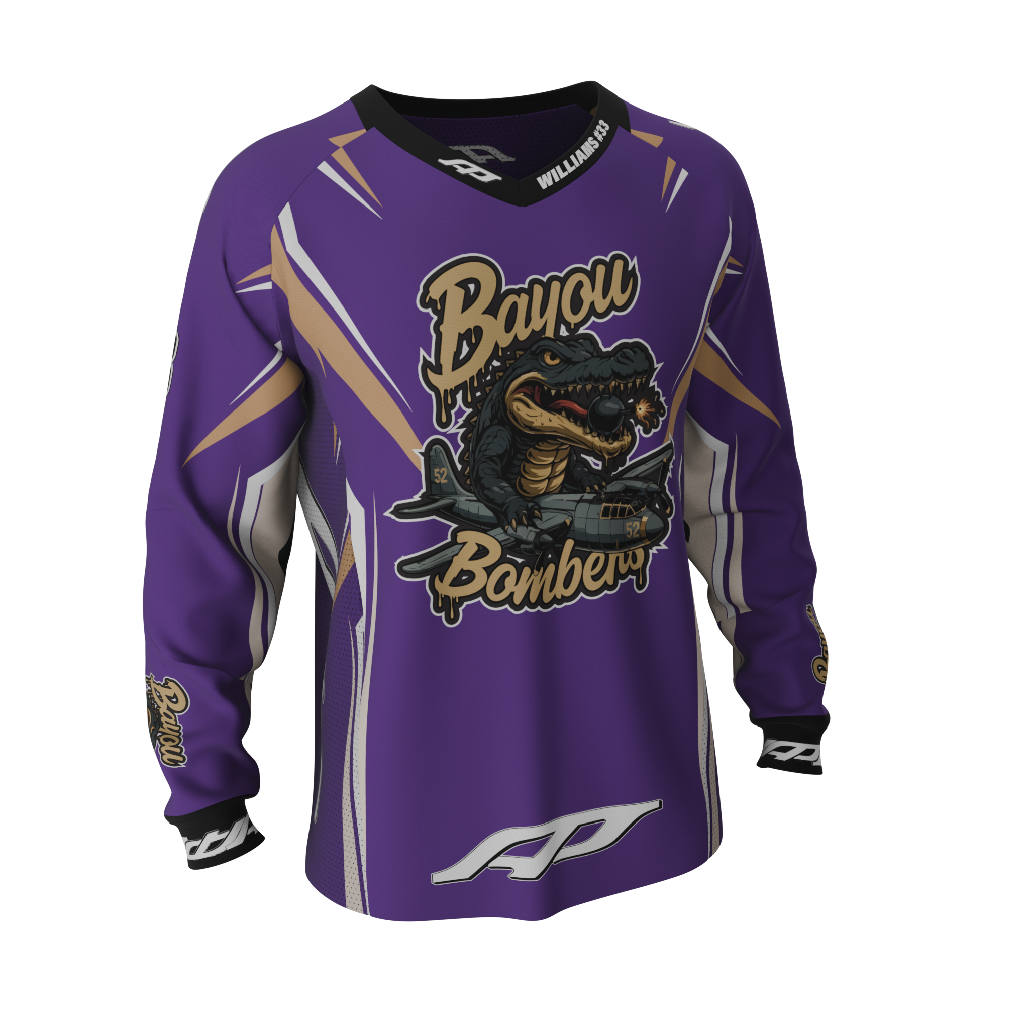Bayou Bombers - Away Team Jersey