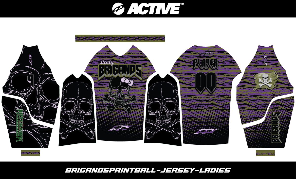 Brigands Paintball - Jersey - Ladies