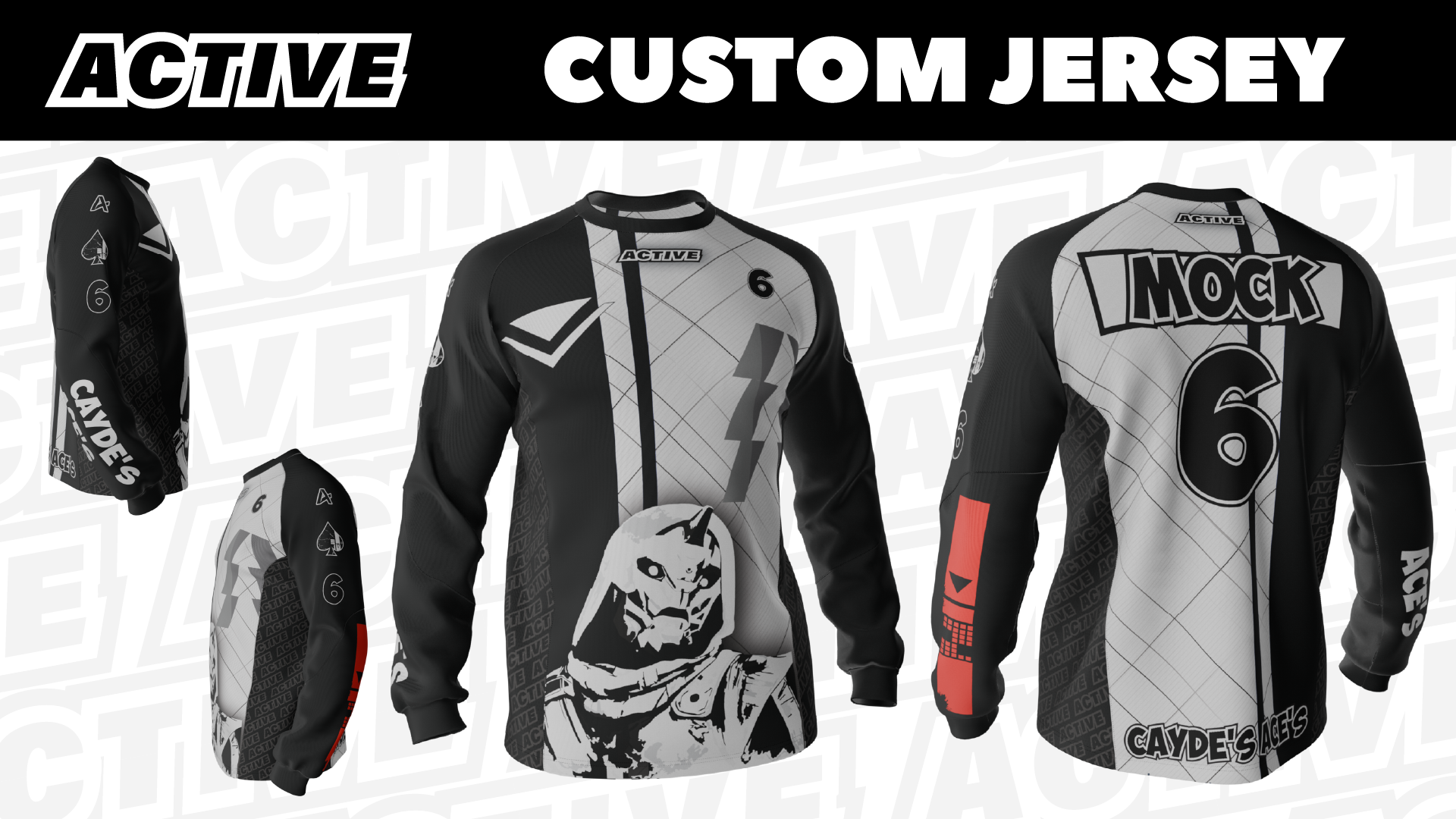 Rainier Reapers - Jersey - Caydes Aces