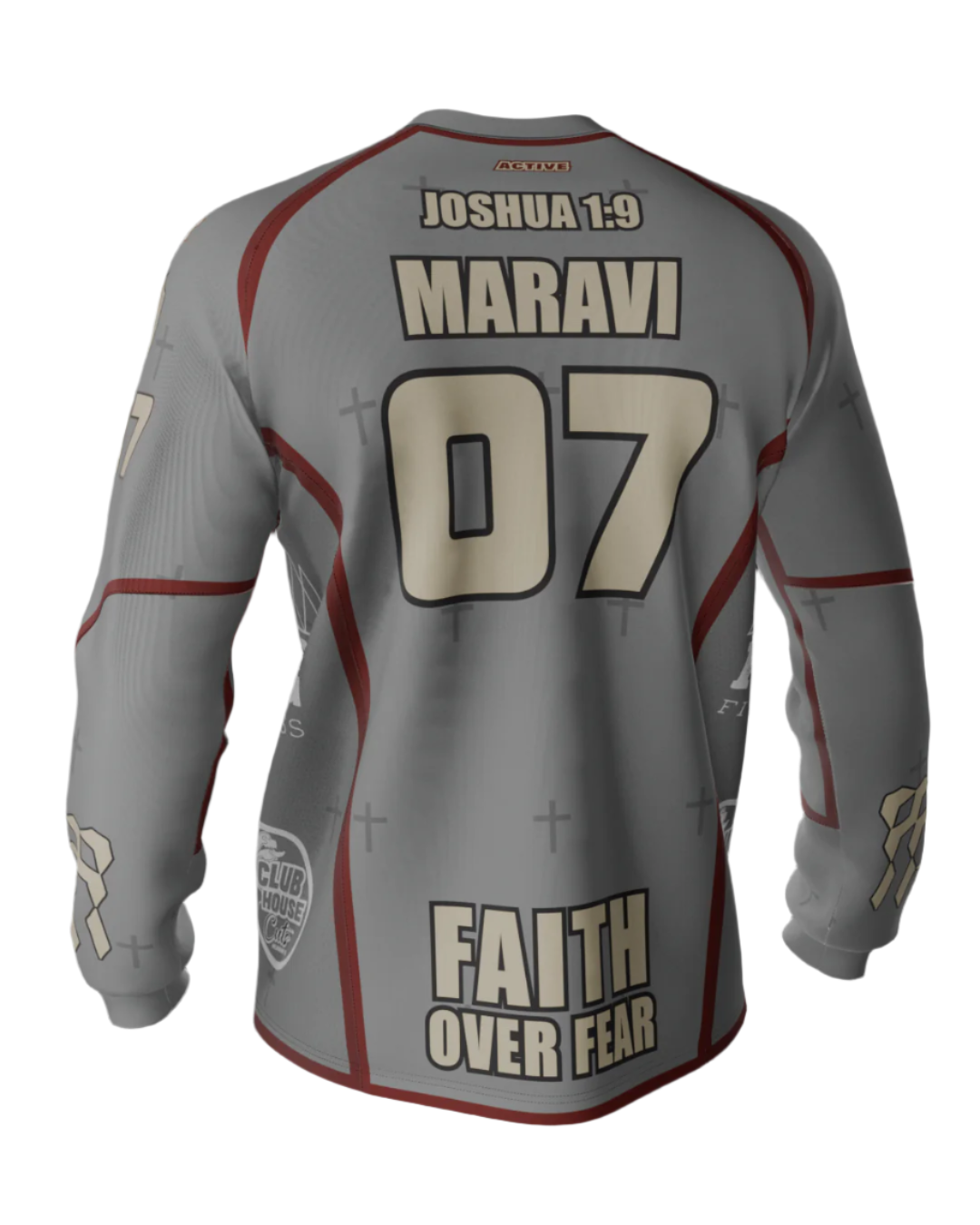 Disciples - Team Jersey - Grey/Wine