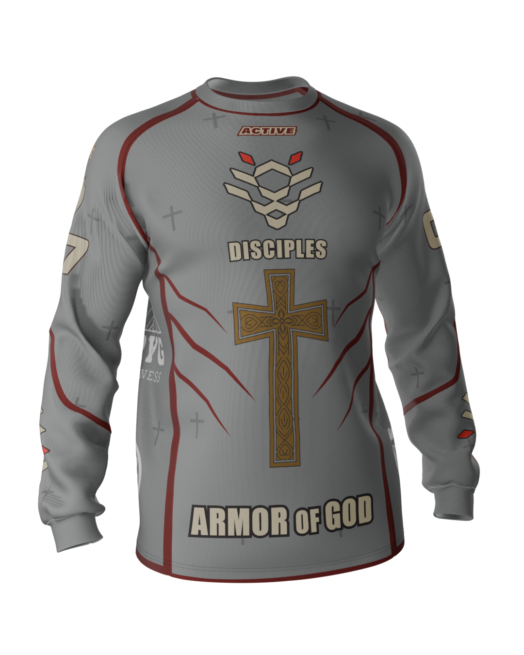Disciples - Team Jersey - Grey/Wine