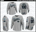 GOGETTAS - Jersey (White Pinstripe)