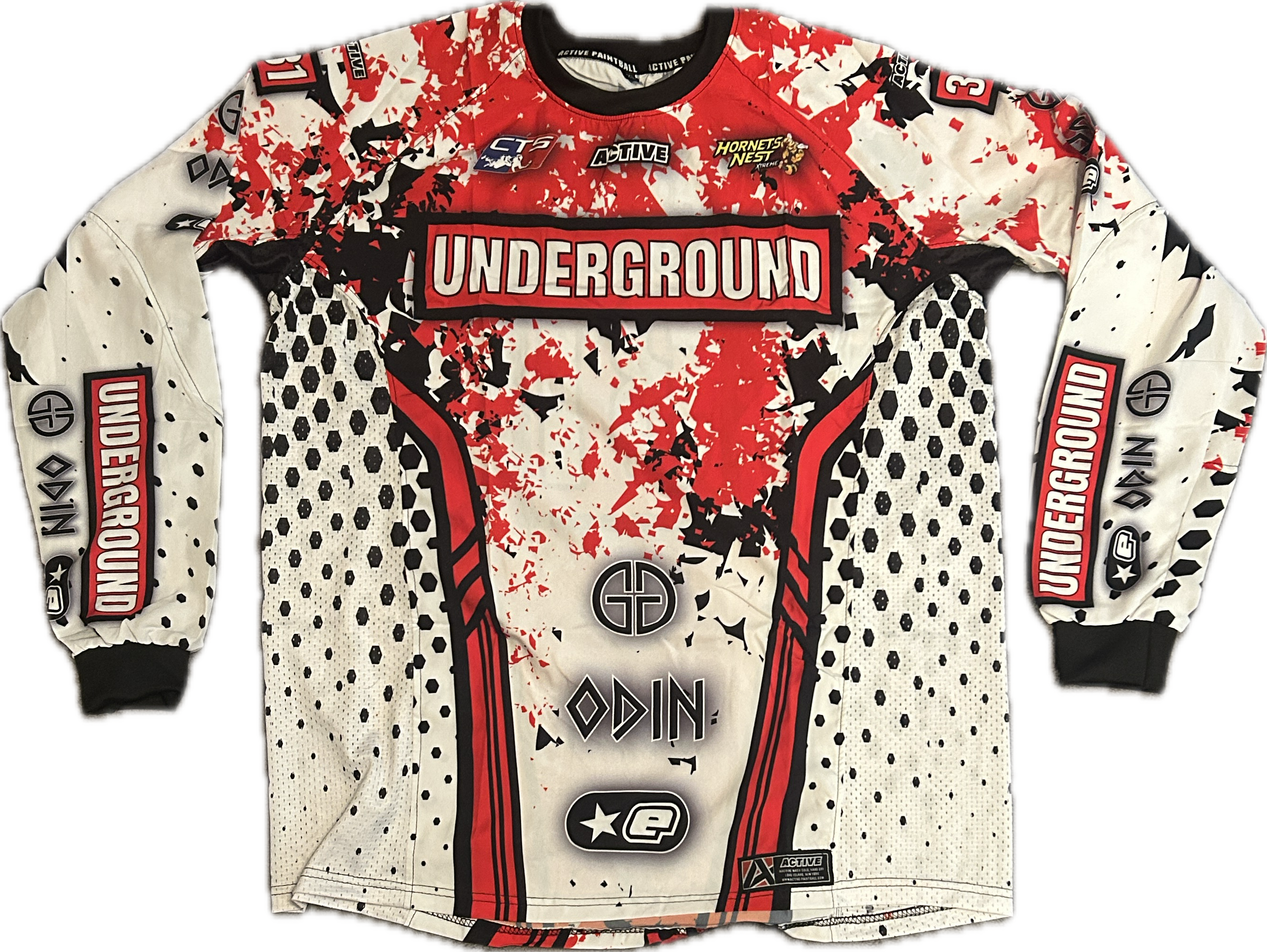 Underground LI - Jersey - (V2 Red Splash)