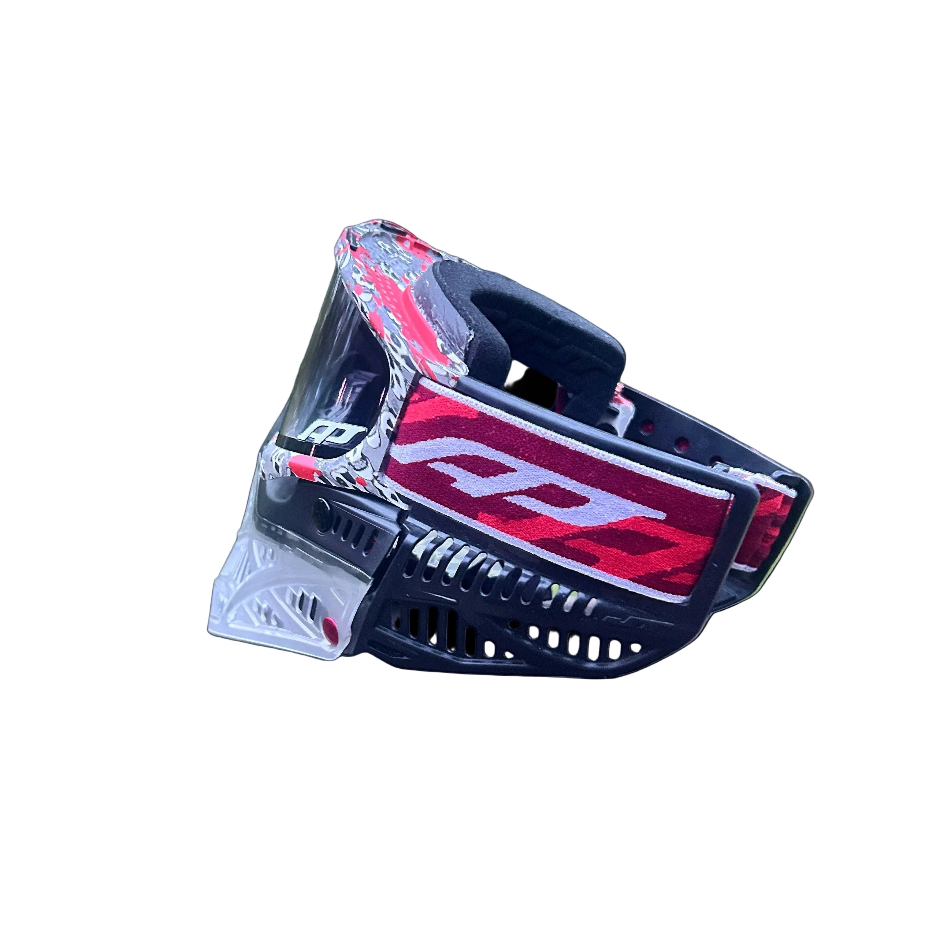 Active Paintball - Woven Goggle Strap - Red - Classic