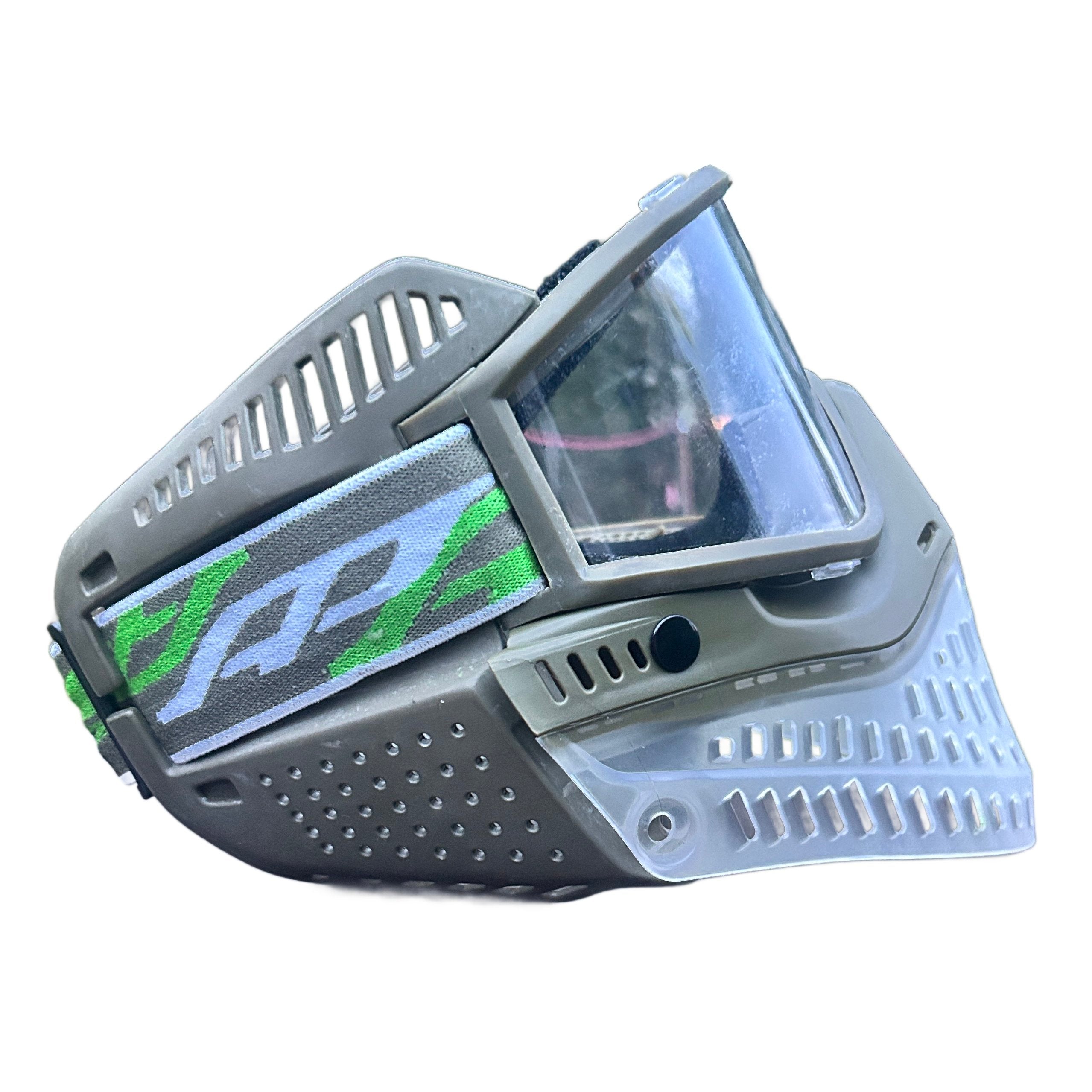 Active Paintball - Woven Goggle Strap - Olive - Classic