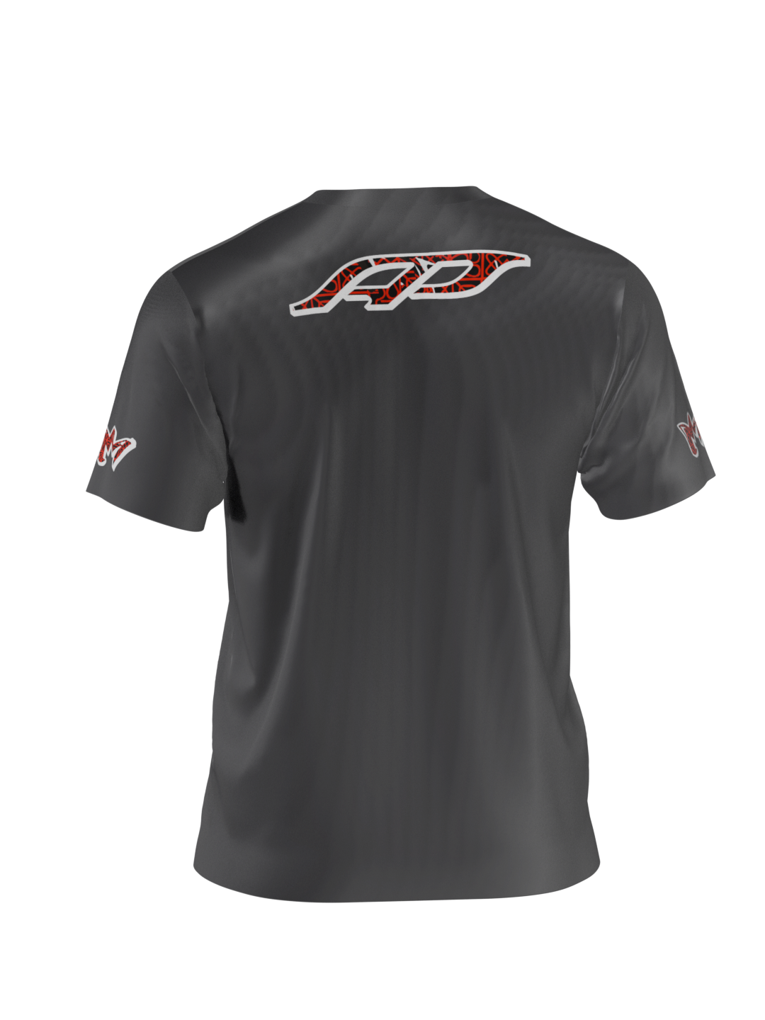 Kings Creations x Active - Dry Fit T-Shirt (Grey/Red)