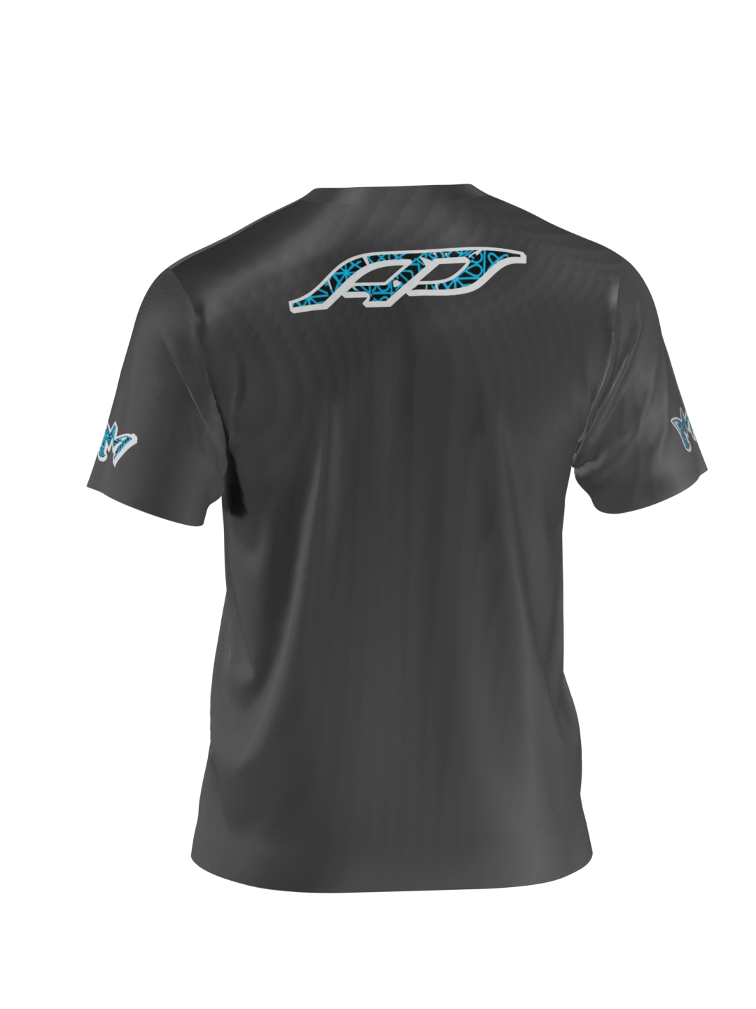 Kings Creations x Active - Dry Fit T-Shirt (Grey/Blue)