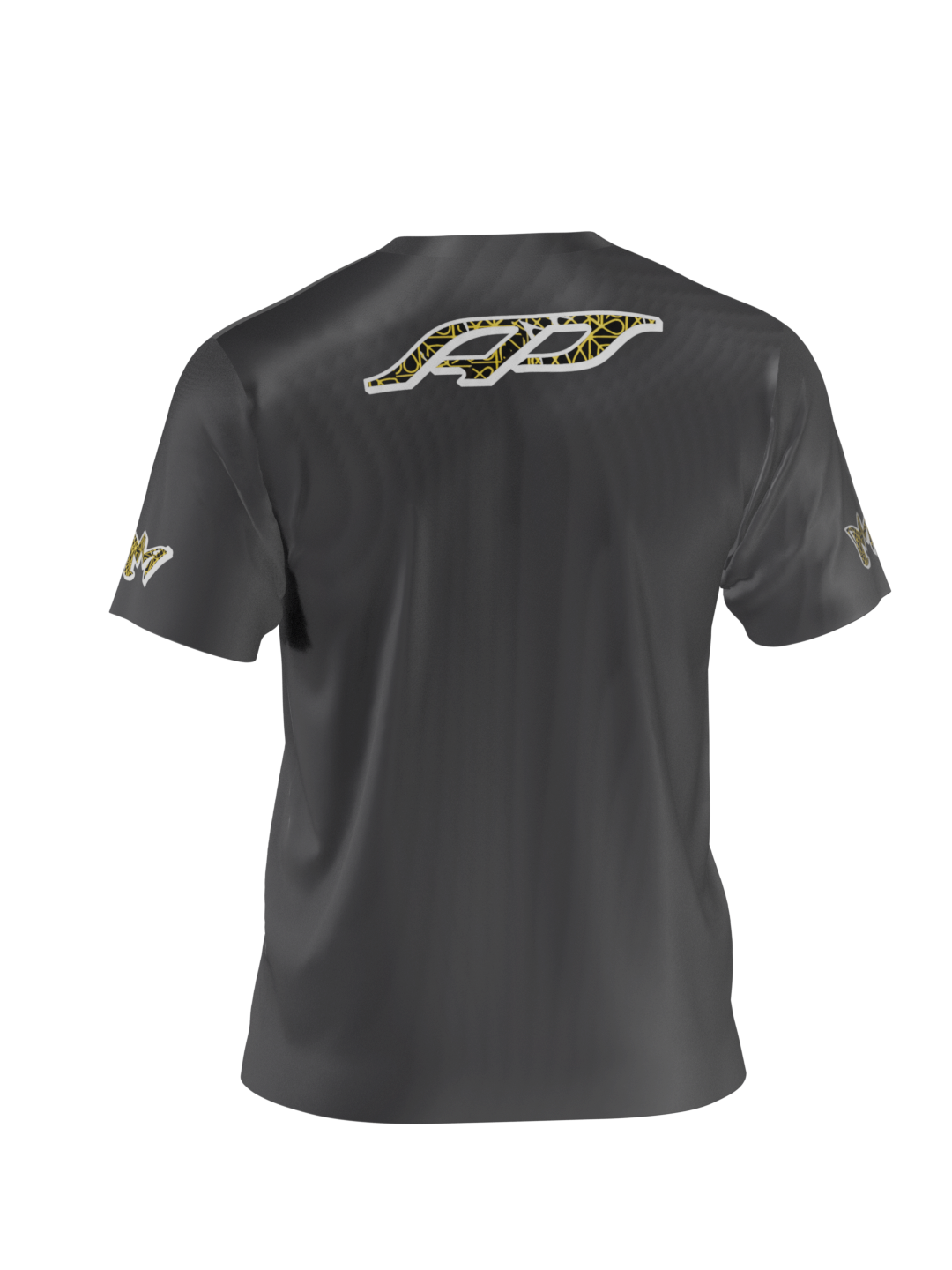 Kings Creations x Active - Dry Fit T-Shirt (Grey/Yellow)