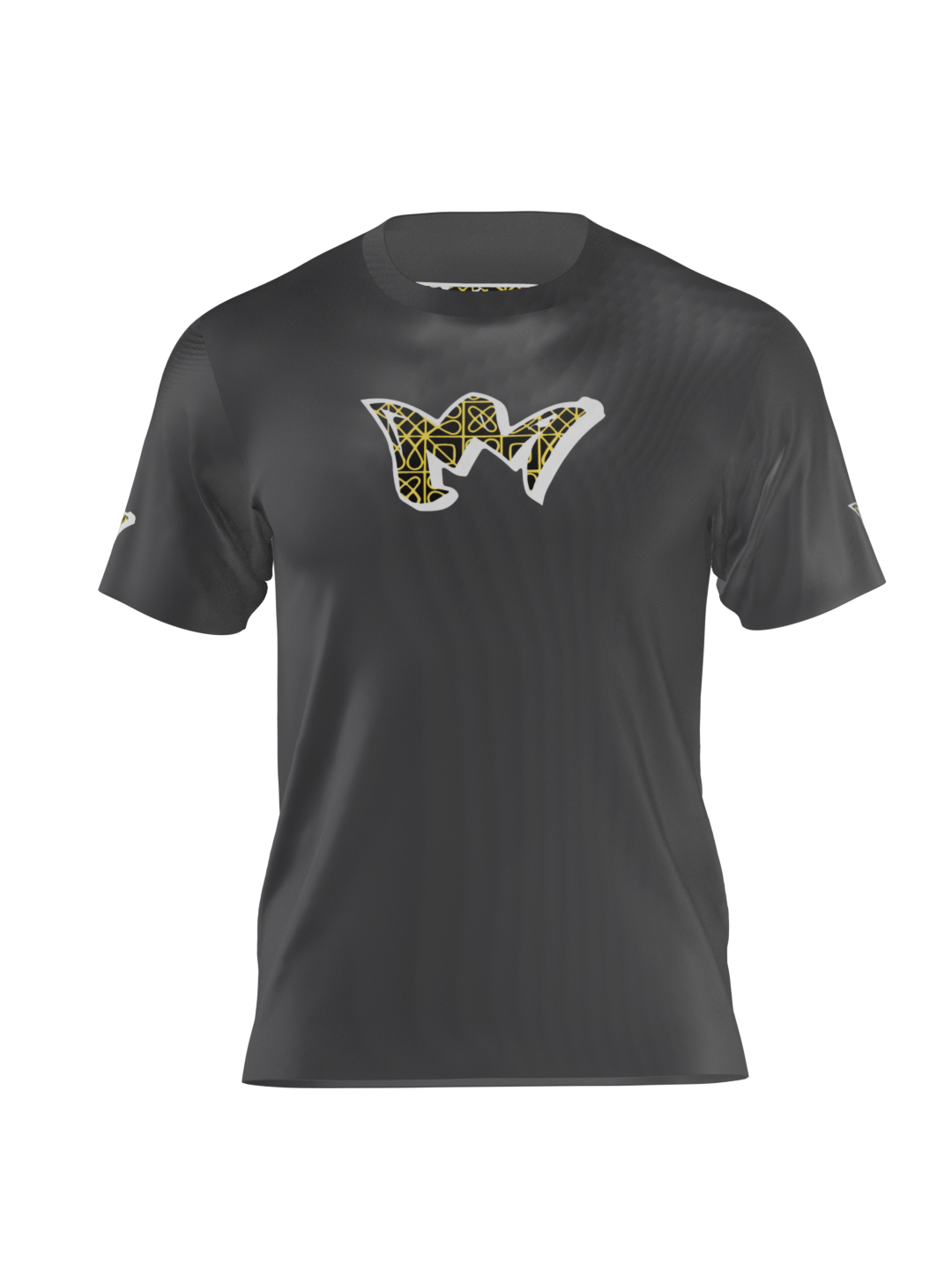 Kings Creations x Active - Dry Fit T-Shirt (Grey/Yellow)