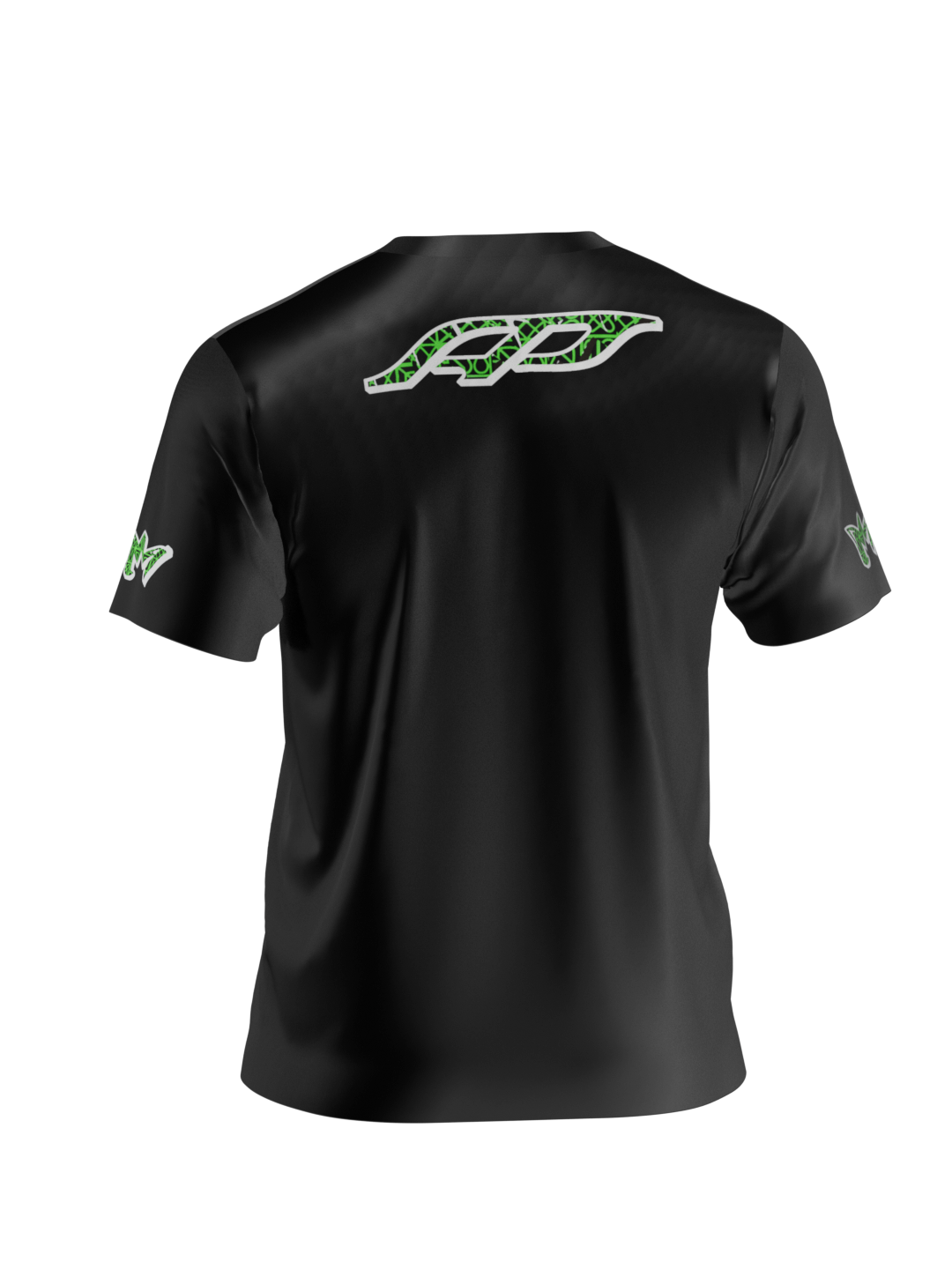 Kings Creations x Active - Dry Fit T-Shirt (Black/Green)