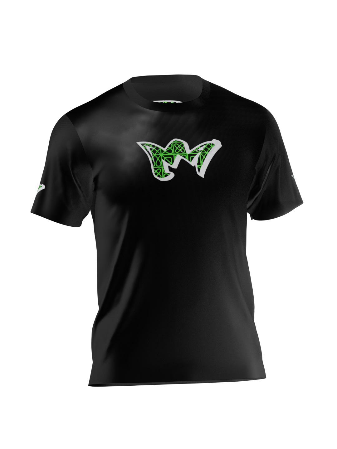 Kings Creations x Active - Dry Fit T-Shirt (Black/Green)