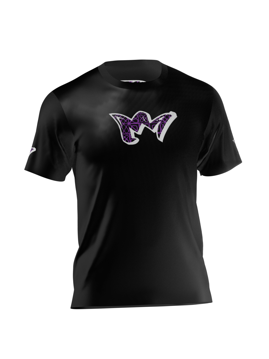 Kings Creations x Active - Dry Fit T-Shirt (Black/Purple)