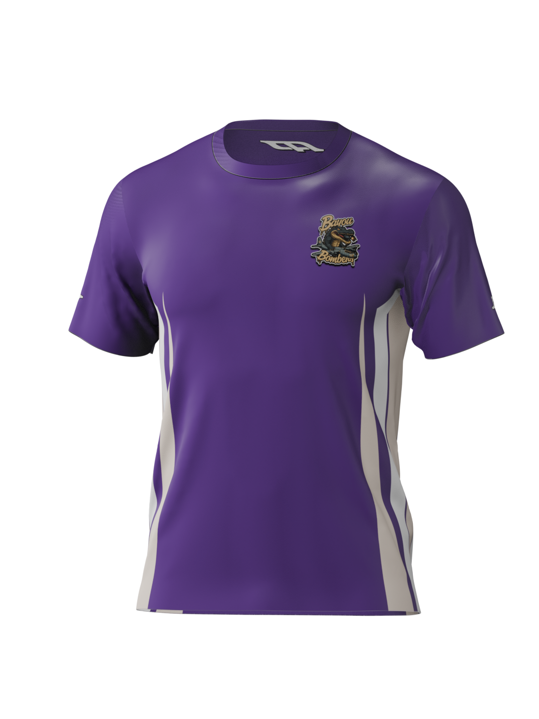 Bayou Bombers - Dry Fit T-Shirt (Purple)