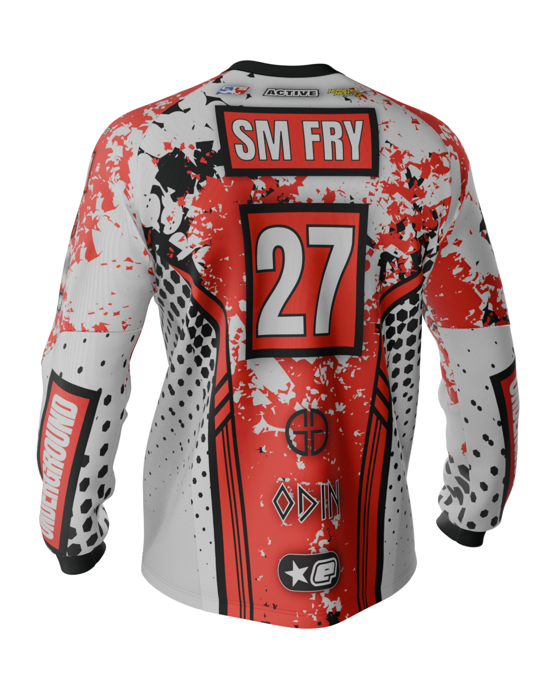 Underground LI - Jersey - (V2 Red Splash)