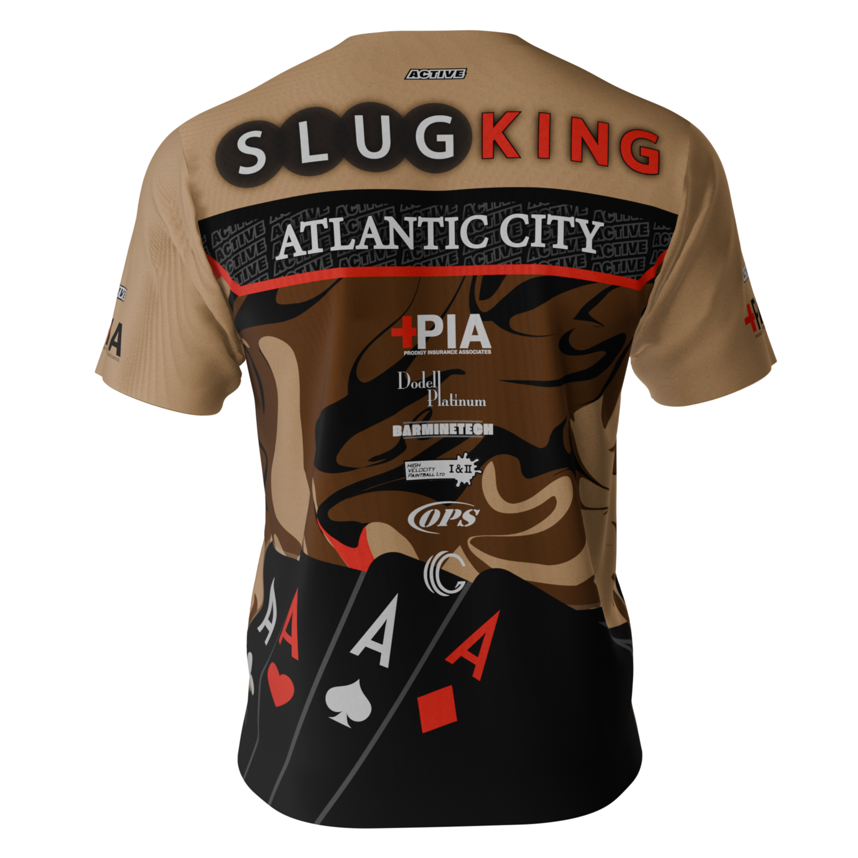 SLUGKING - ATLANTIC CITY DRY FIT *LE