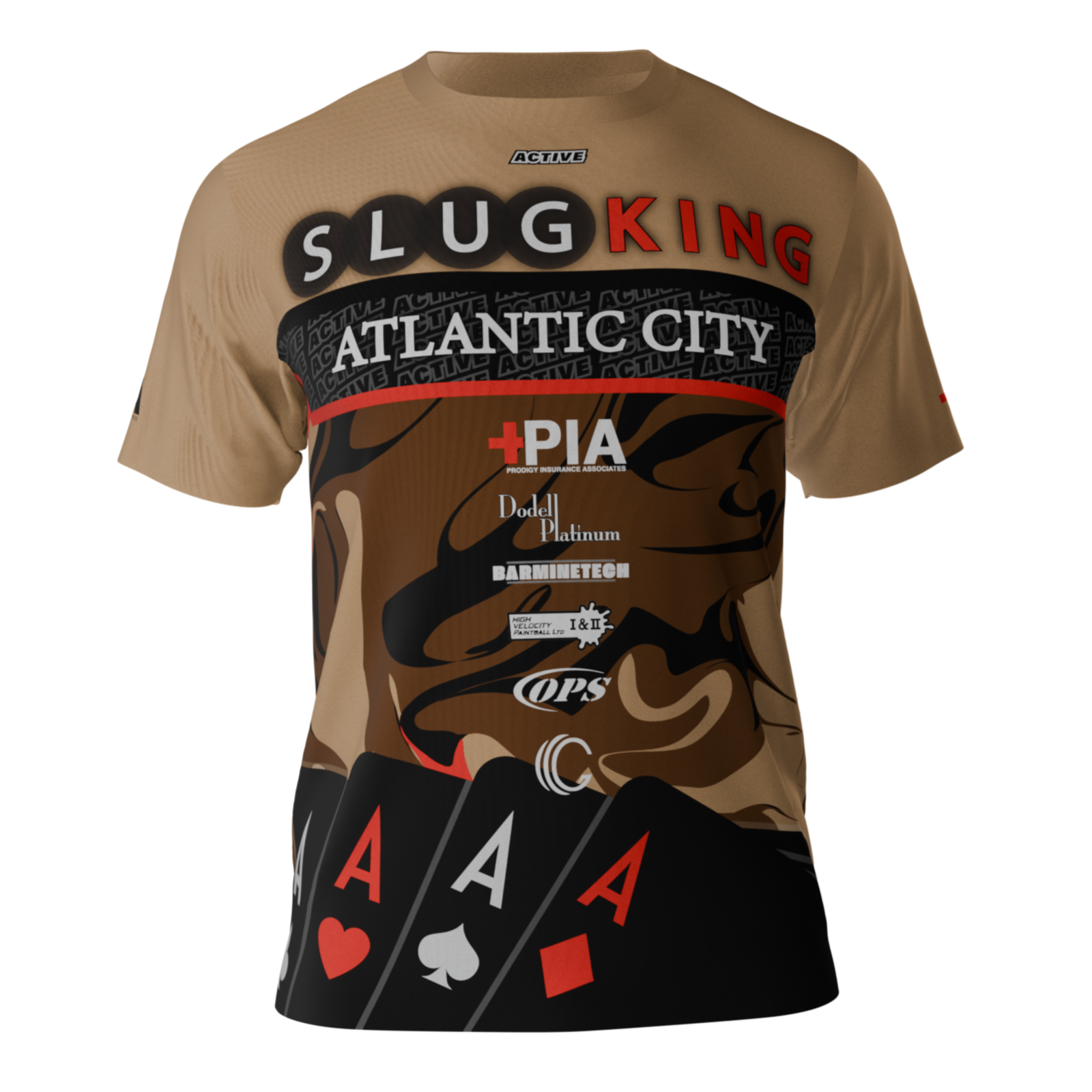 SLUGKING - ATLANTIC CITY DRY FIT *LE