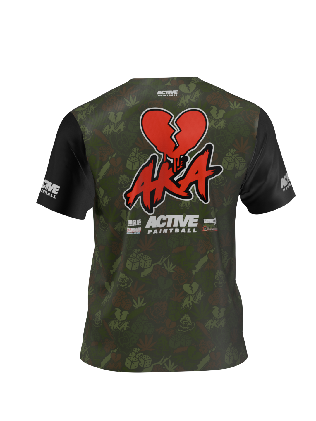 AKA - Dry Fit T-Shirt - Shroom Camo