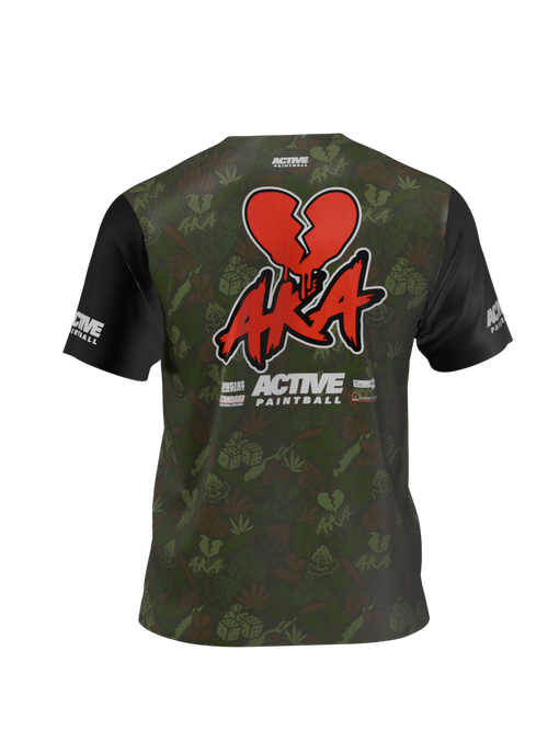 AKA - Dry Fit T-Shirt - Shroom Camo