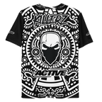 KILLERZ - Dry Fit T-Shirt - White Chest Black Sleeve