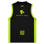 Mickey O Media - Dry Fit Tank Top - (Black/Green)