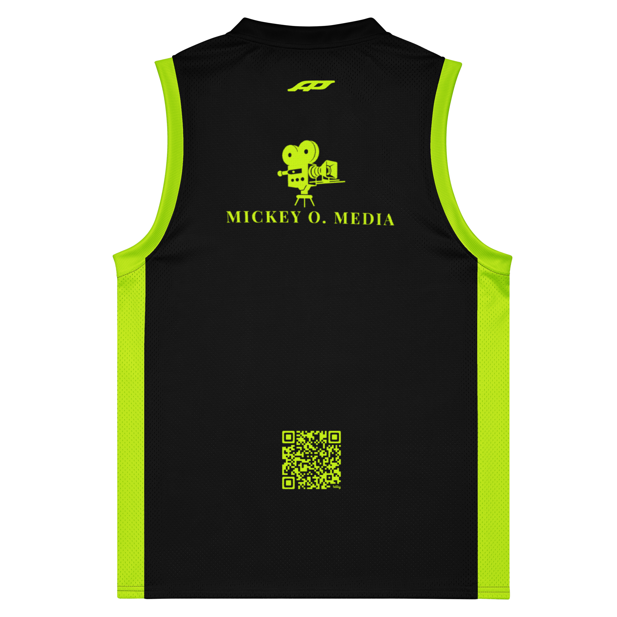 Mickey O Media - Dry Fit Tank Top - (Black/Green)