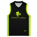 Mickey O Media - Dry Fit Tank Top - (Black/Green)