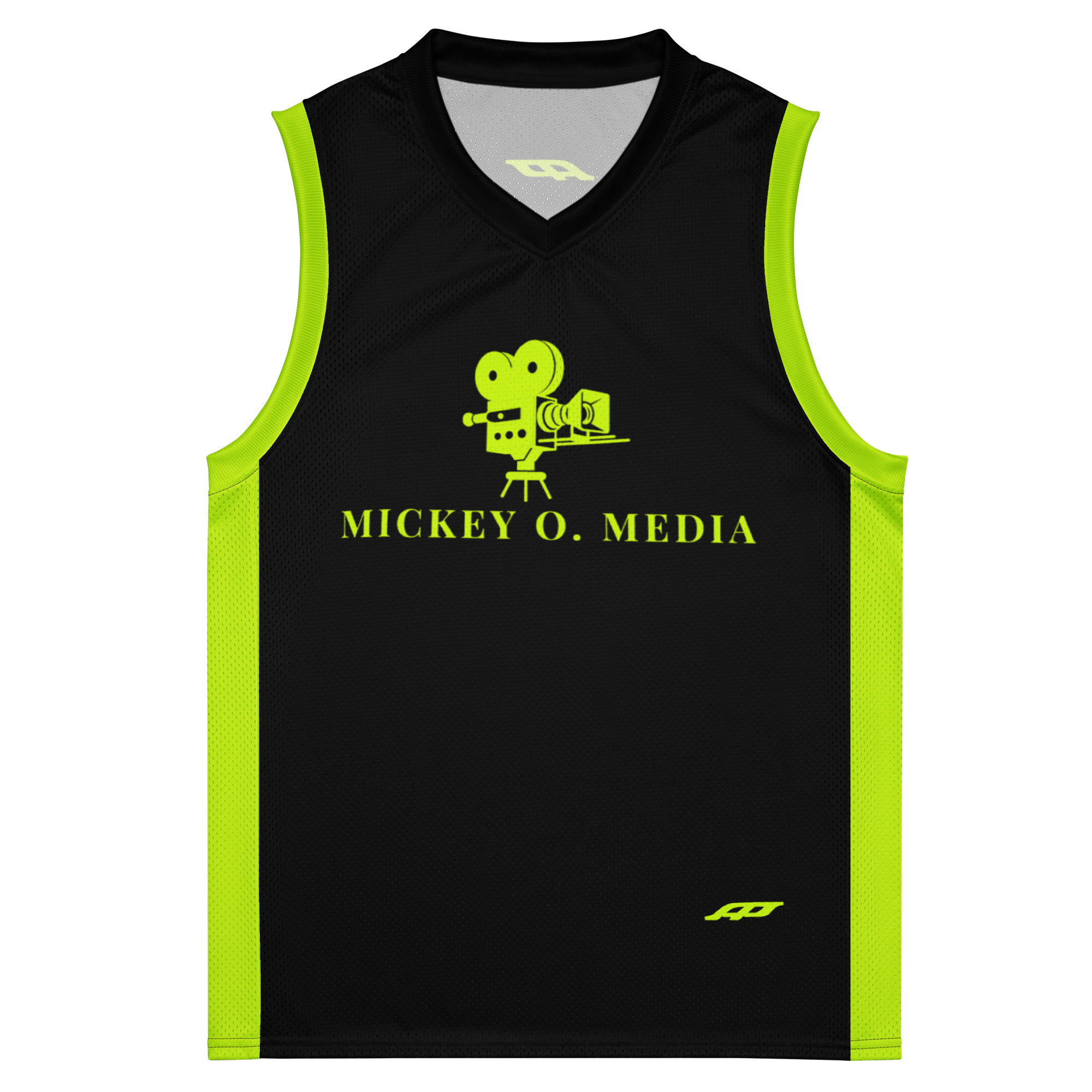 Mickey O Media - Dry Fit Tank Top - (Black/Green)