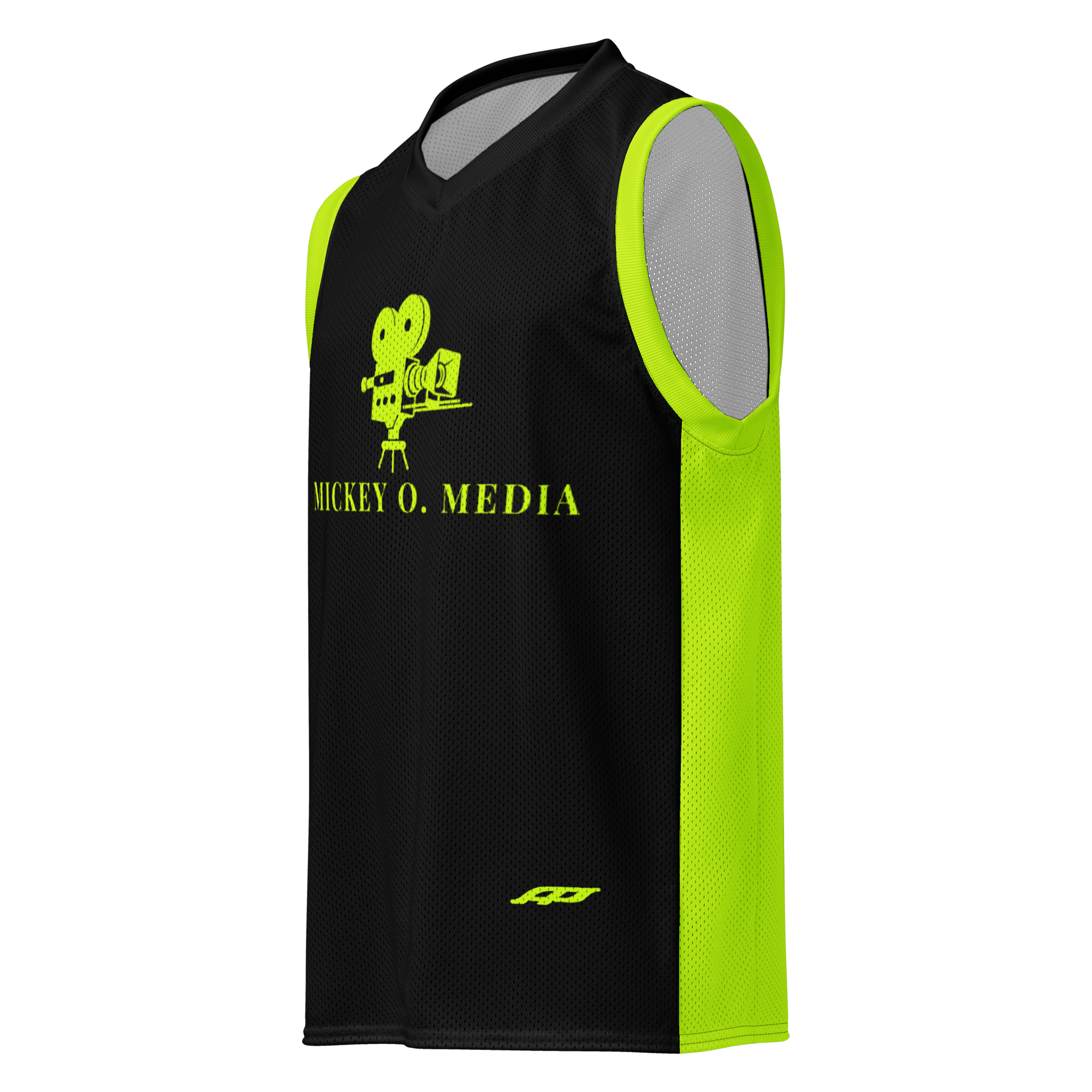 Mickey O Media - Dry Fit Tank Top - (Black/Green)