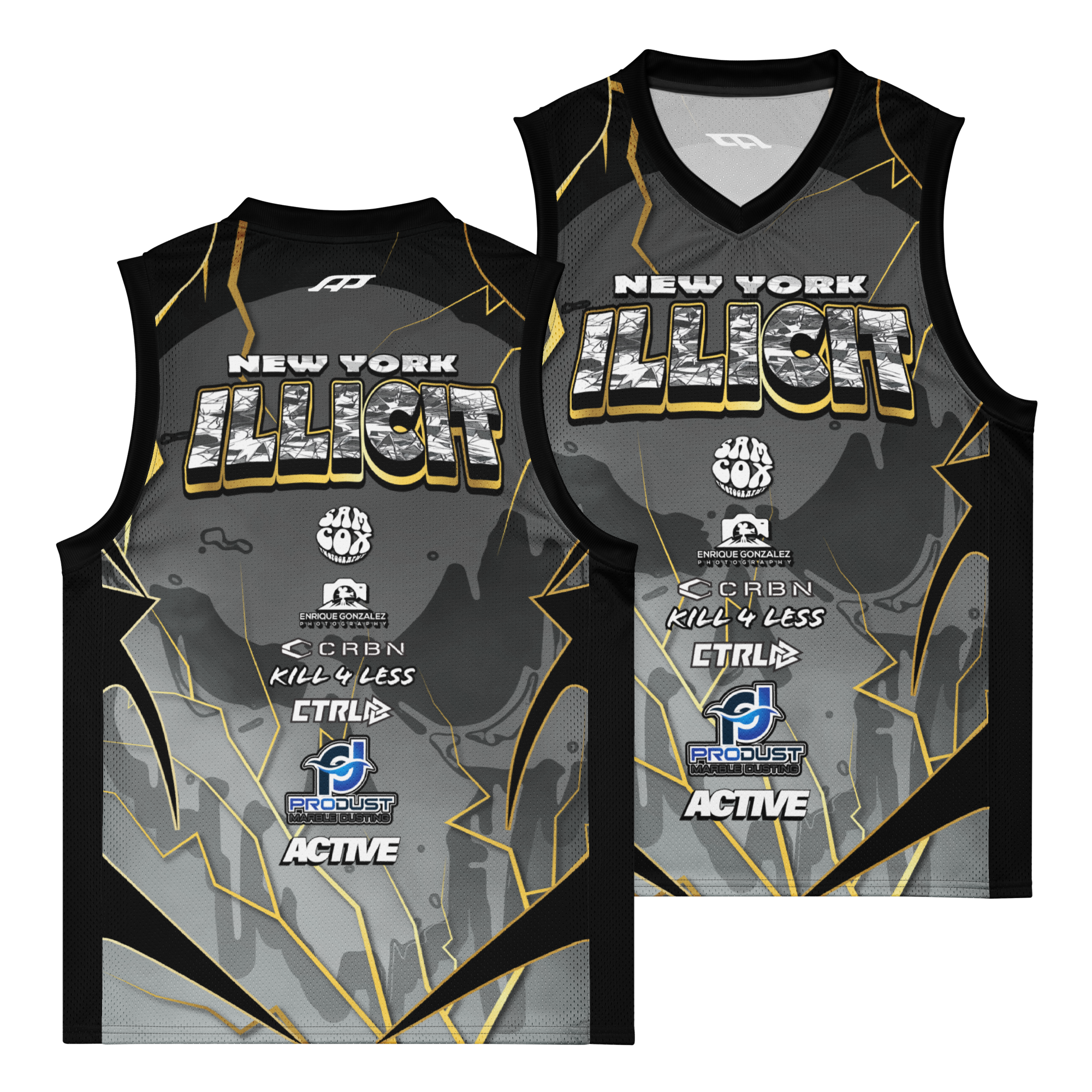 Illicit - Dry Fit Tank - Shattered