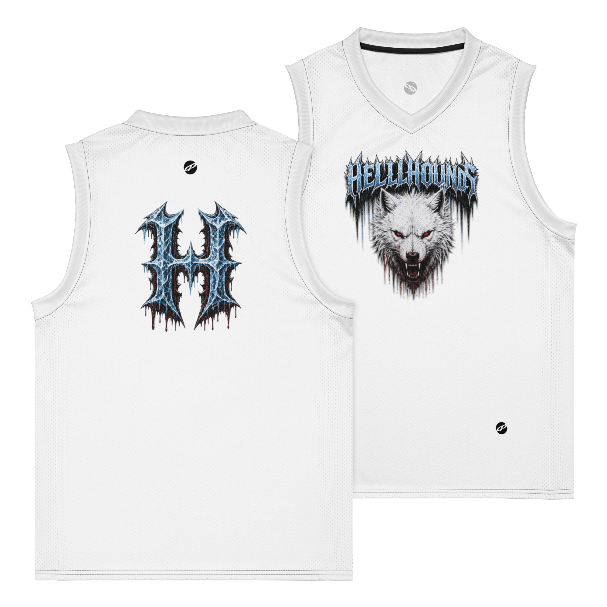 Hellhounds - Dry Fit Tank Top - White