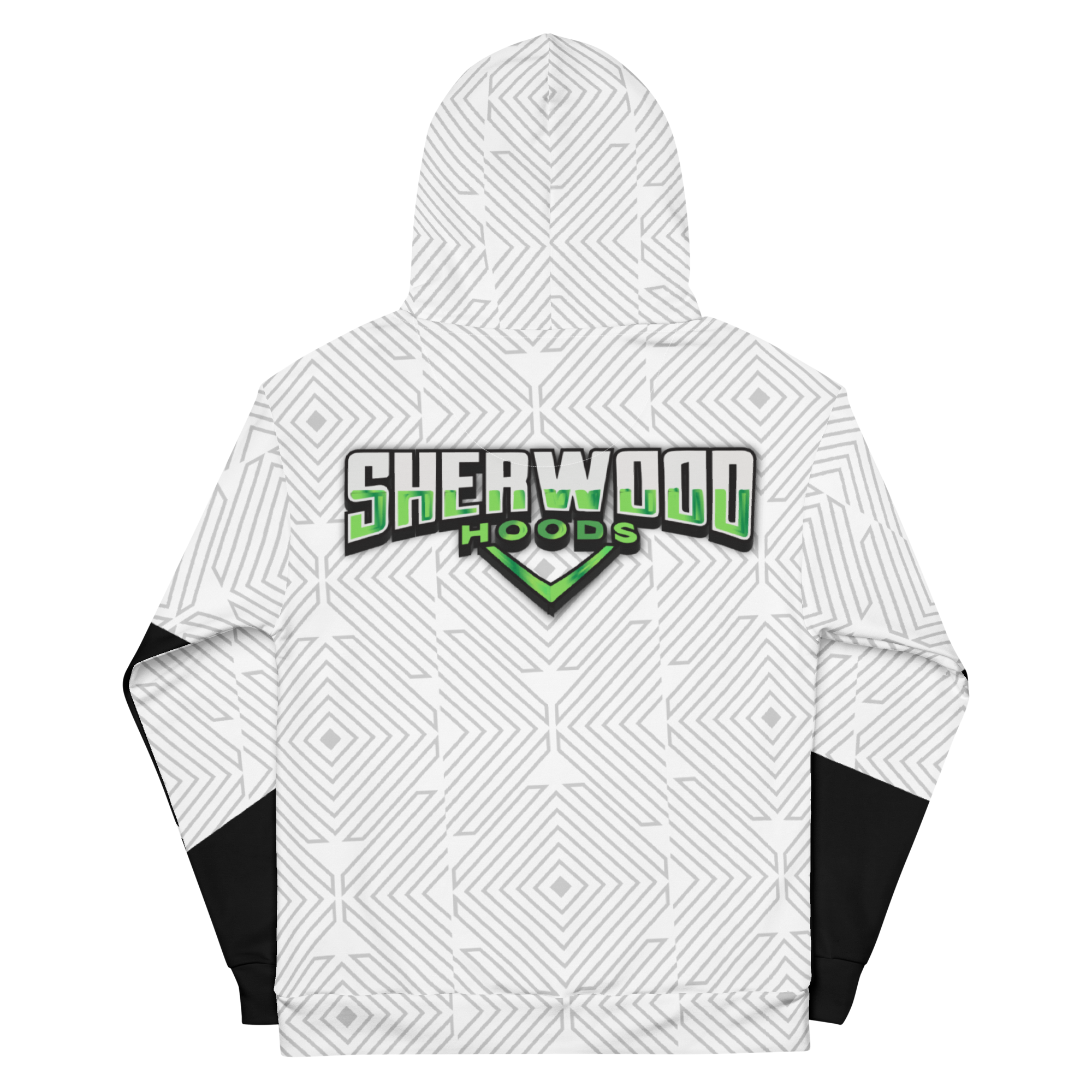 Sherwood Hoods - Playing Hoodie - Alt (White/Green)