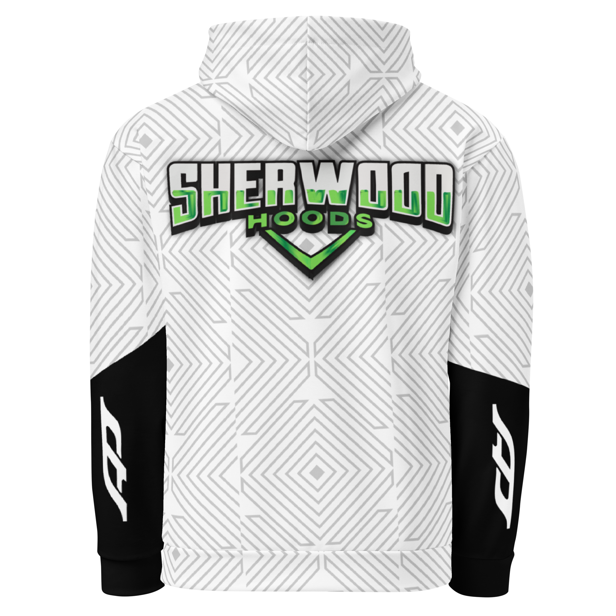 Sherwood Hoods - Playing Hoodie - Alt (White/Green)