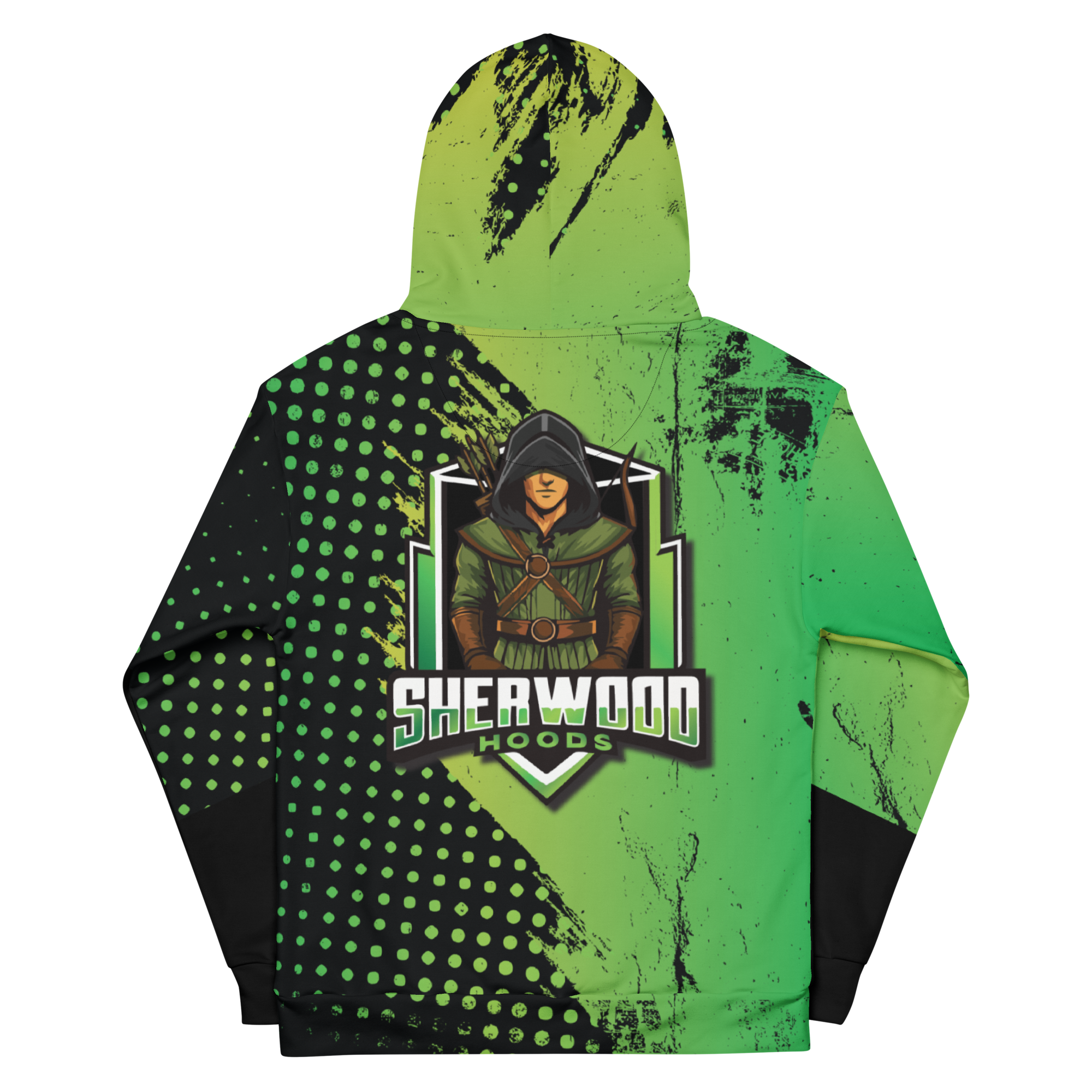 Sherwood Hoods - Playing Hoodie - Home (Black/Green)