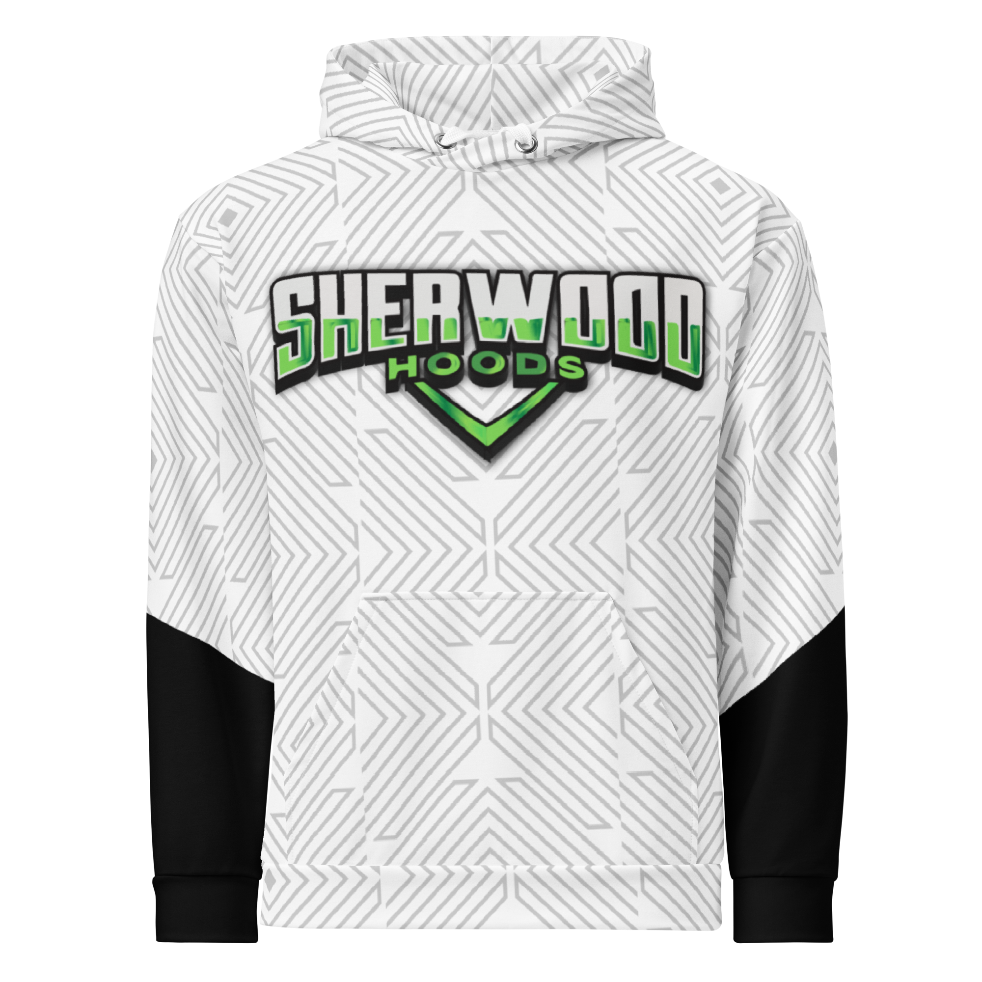 Sherwood Hoods - Playing Hoodie - Alt (White/Green)