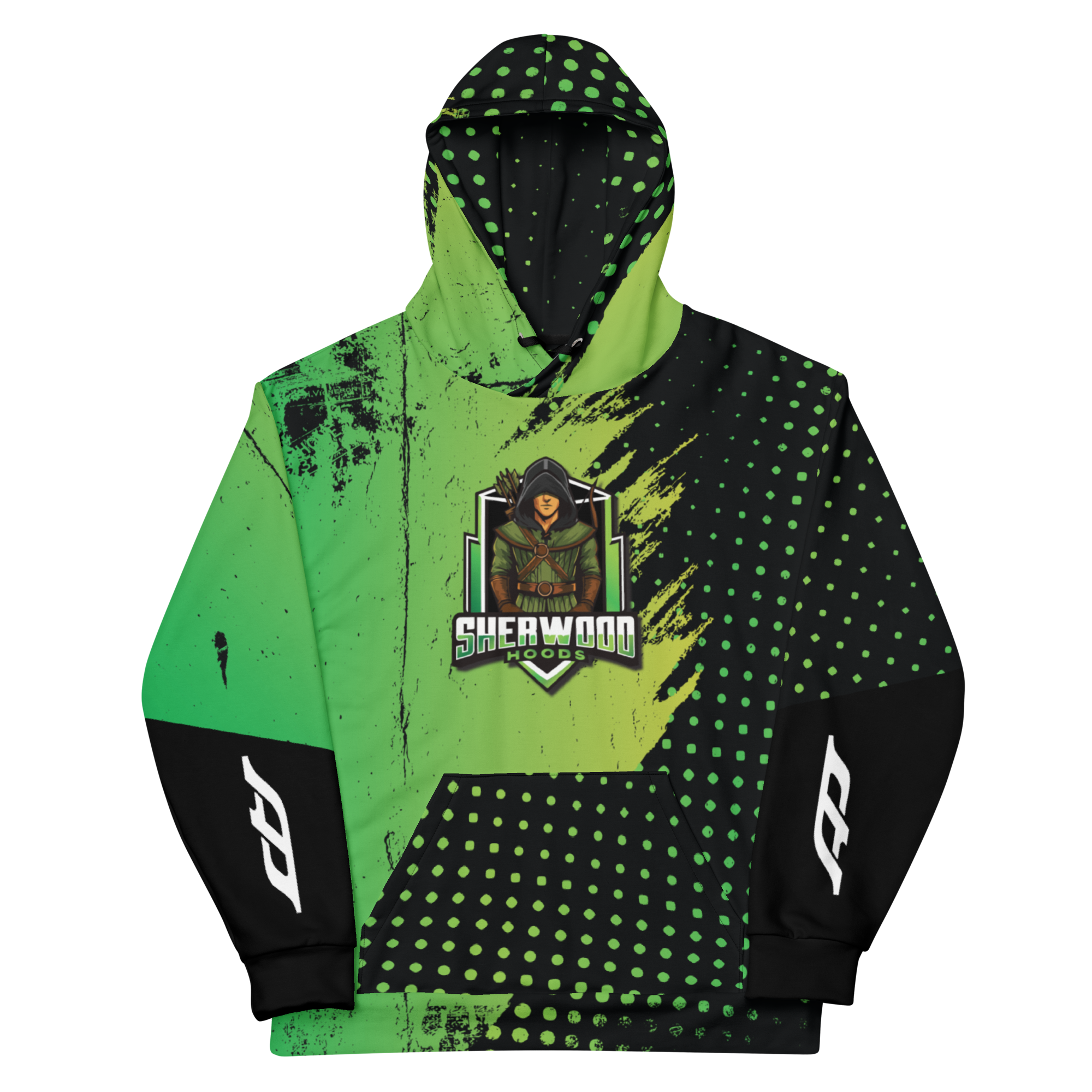 Sherwood Hoods - Playing Hoodie - Home (Black/Green)