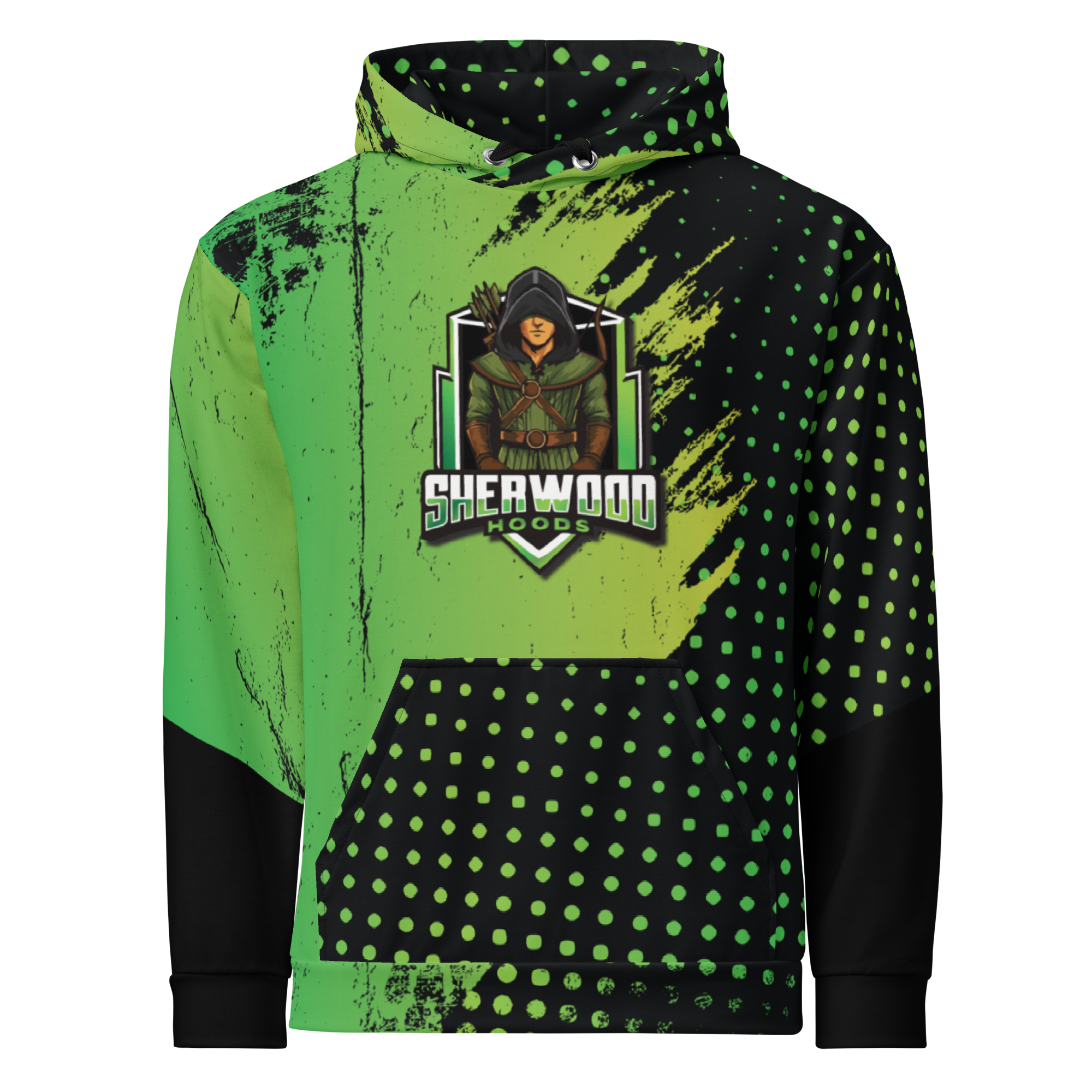 Sherwood Hoods - Playing Hoodie - Home (Black/Green)