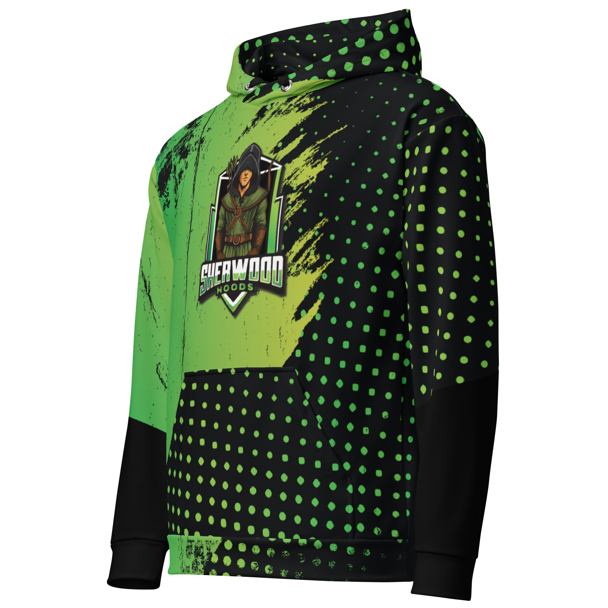 Sherwood Hoods - Playing Hoodie - Home (Black/Green)