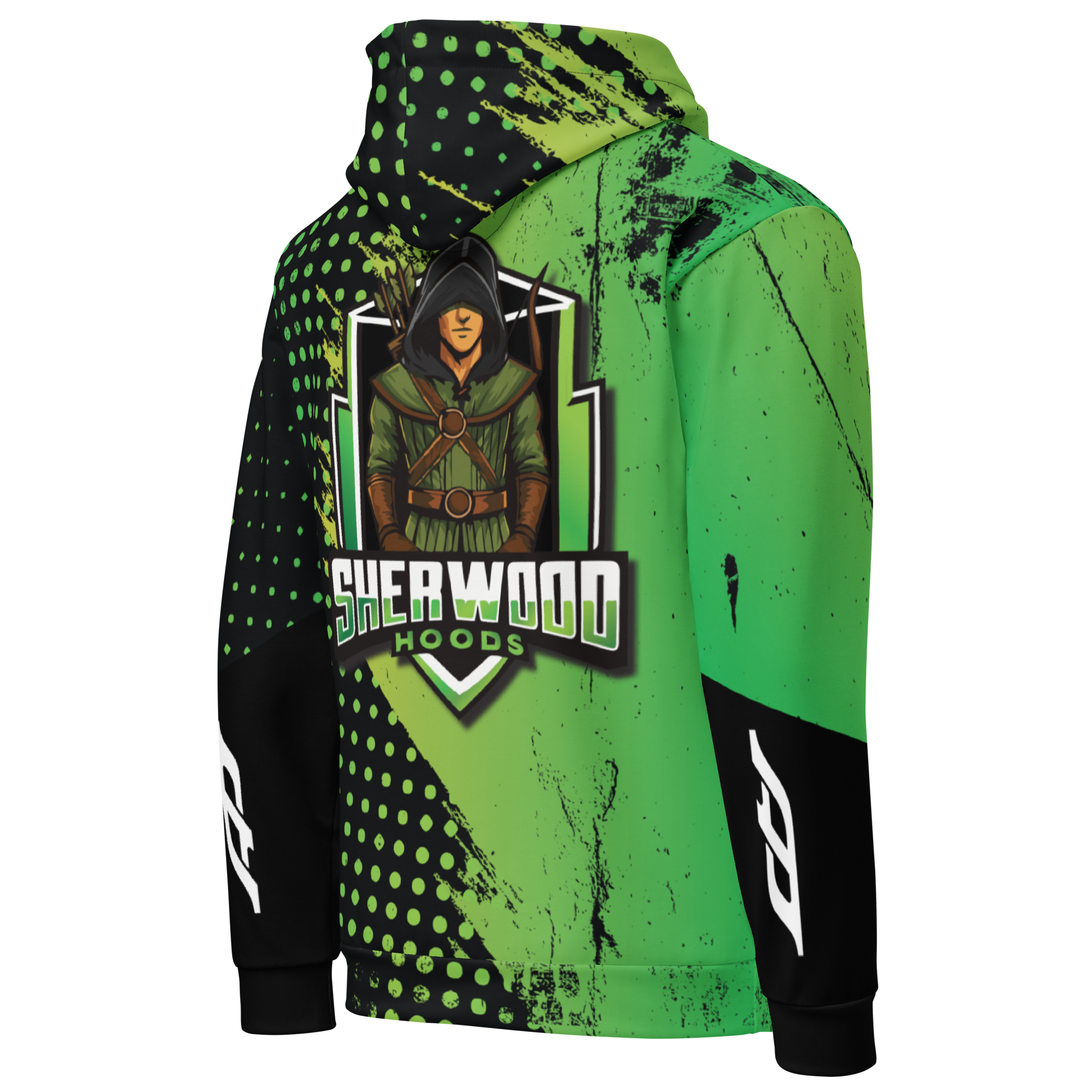 Sherwood Hoods - Playing Hoodie - Home (Black/Green)