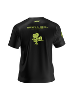 Mickey O Media - Dry Fit T-Shirt (Black/Green)